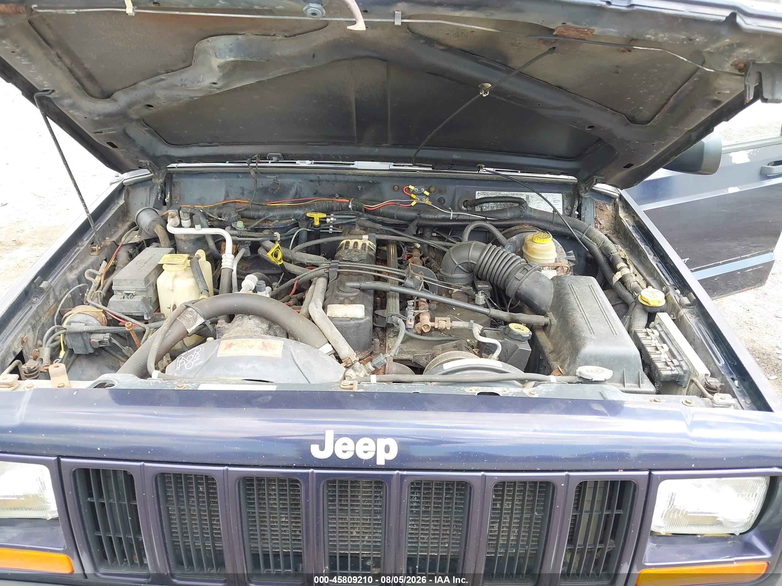 1999 Jeep Cherokee Classic/sport Purple vin: 1J4FF68S5XL593357