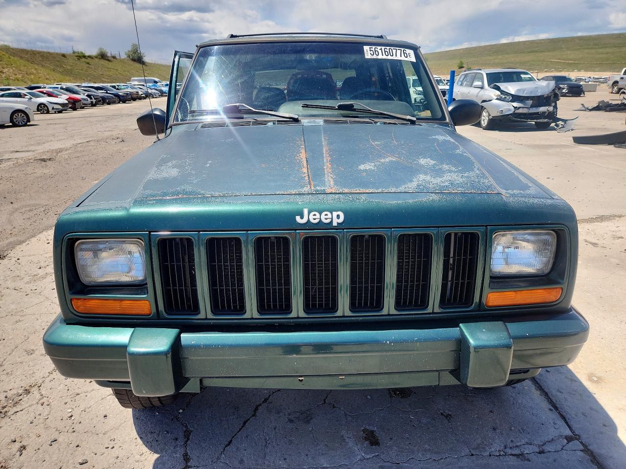 1999 Jeep Cherokee Sport/classic Green vin: 1J4FF68S5XL607970