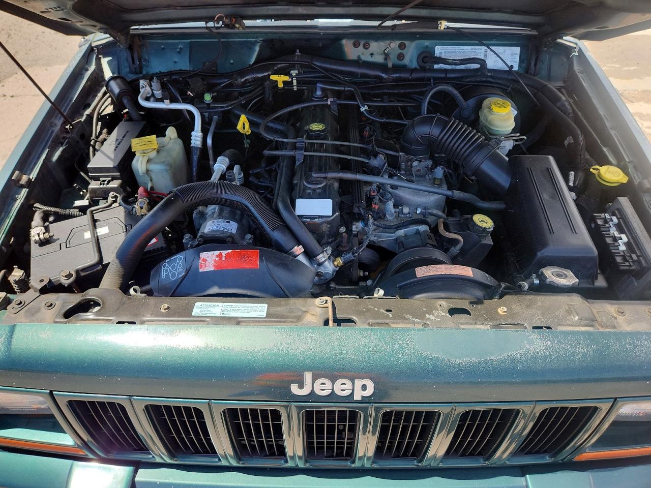 1999 Jeep Cherokee Sport/classic Green vin: 1J4FF68S5XL607970