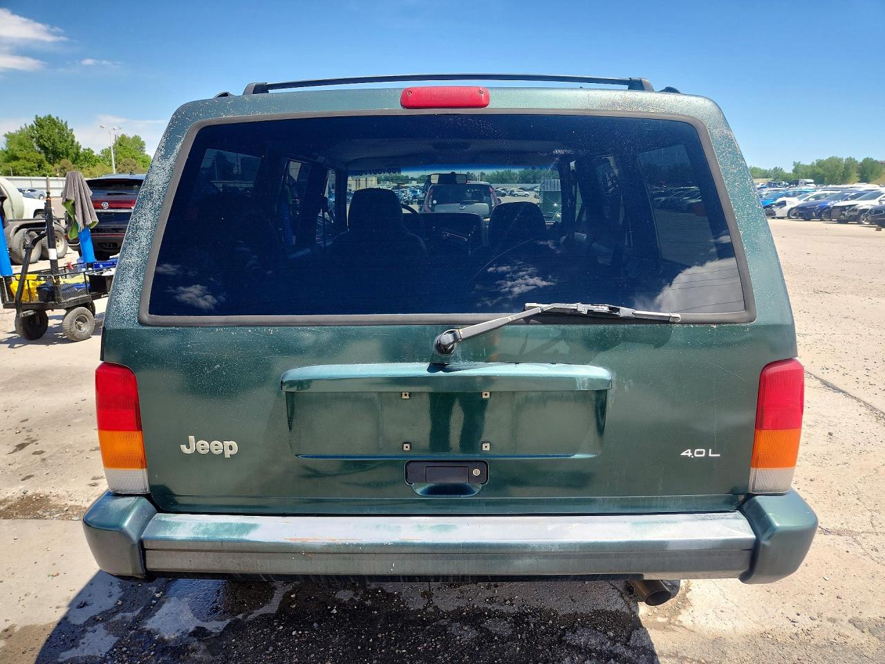1999 Jeep Cherokee Sport/classic Green vin: 1J4FF68S5XL607970