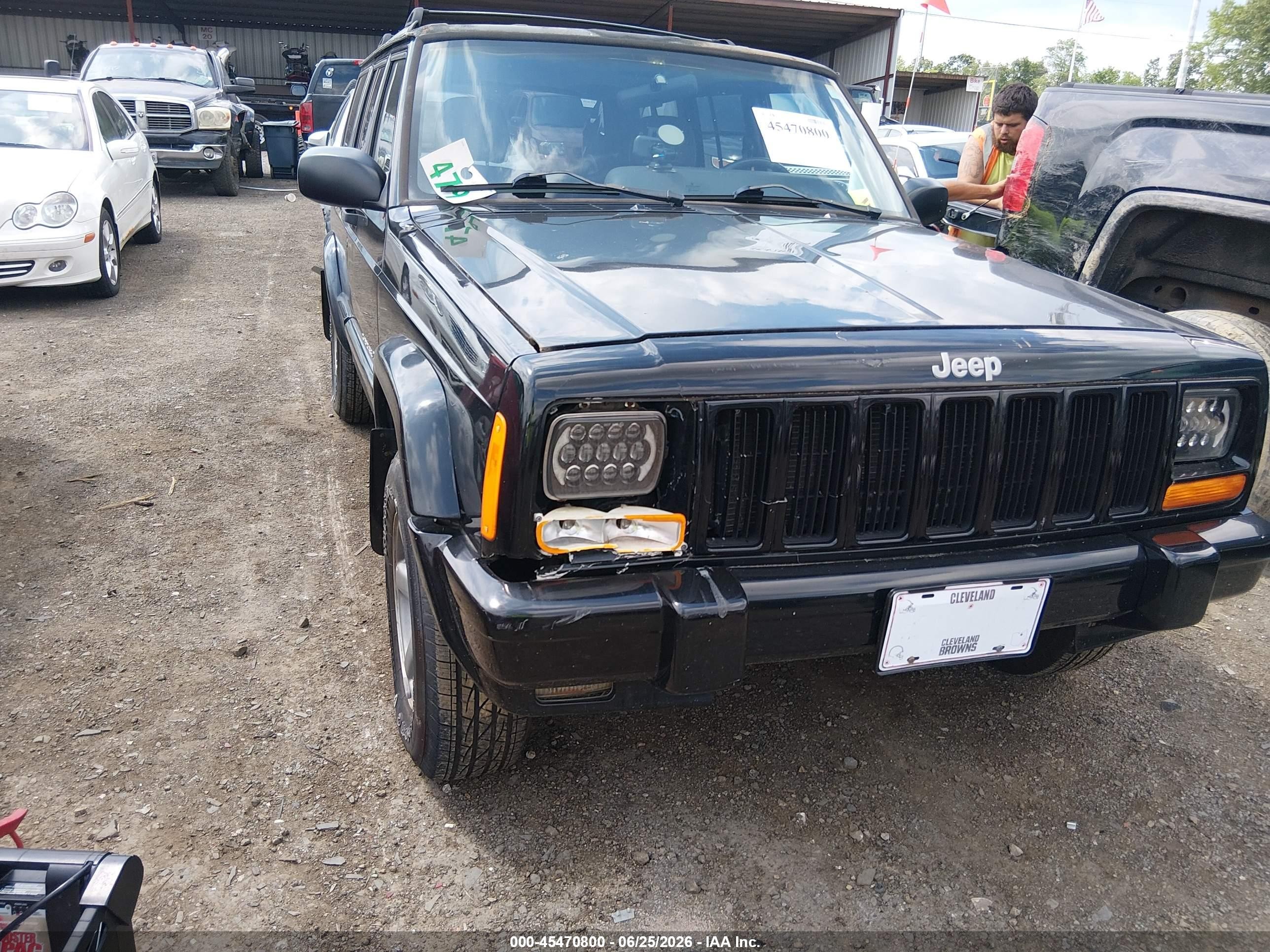 1999 Jeep Cherokee Classic/sport Black vin: 1J4FF68S5XL627071