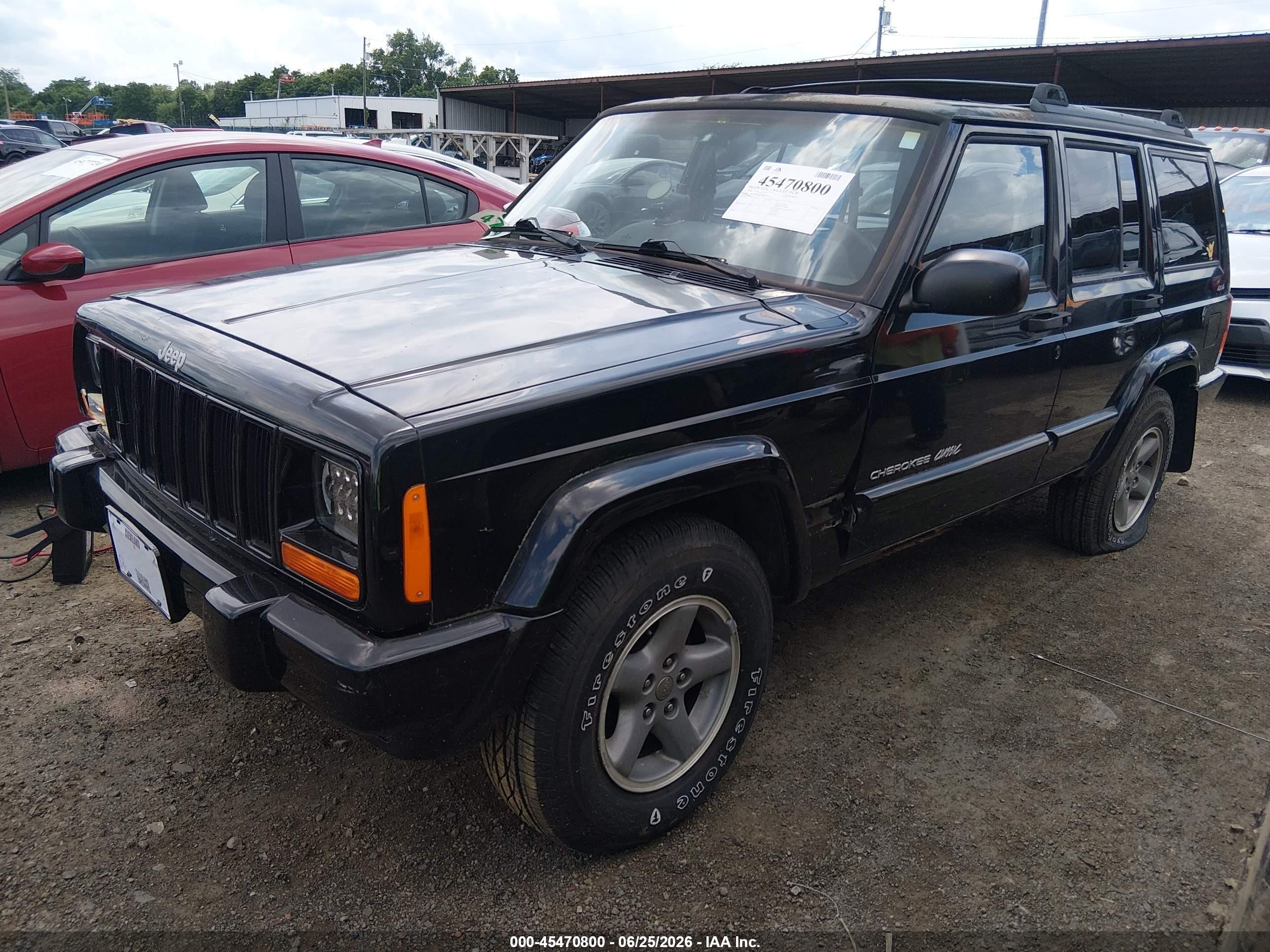 1999 Jeep Cherokee Classic/sport Black vin: 1J4FF68S5XL627071