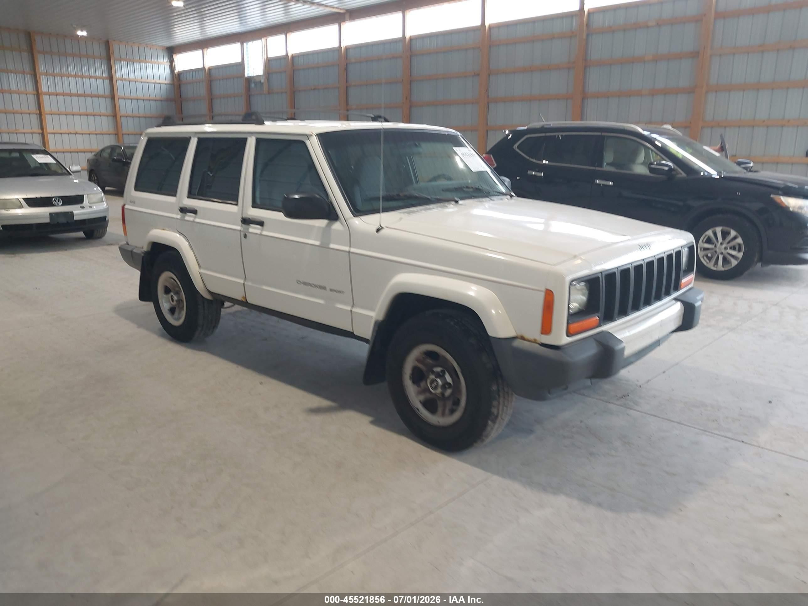1999 Jeep Cherokee Classic/sport Белый vin: 1J4FF68S7XL561087