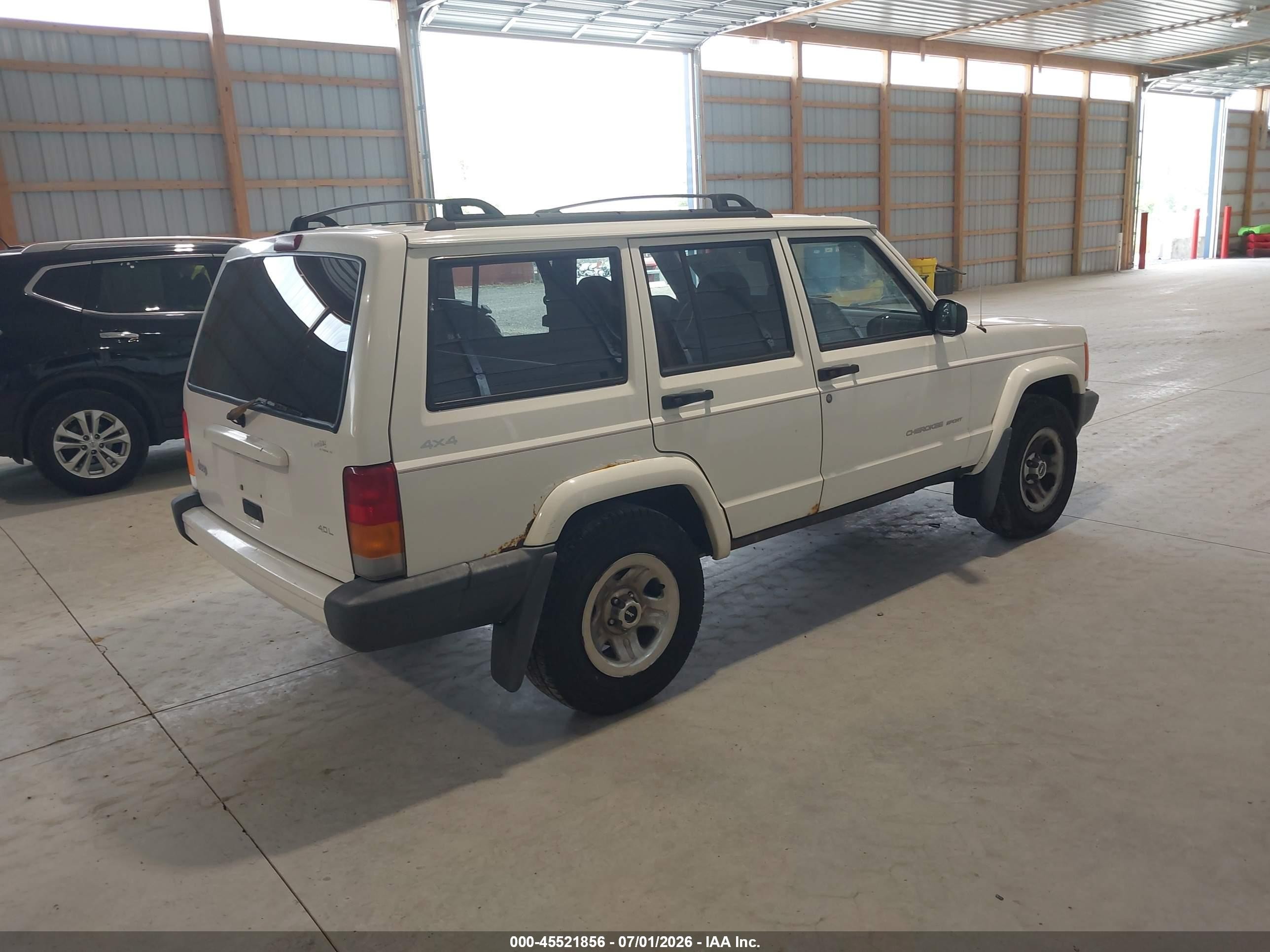 1999 Jeep Cherokee Classic/sport Белый vin: 1J4FF68S7XL561087