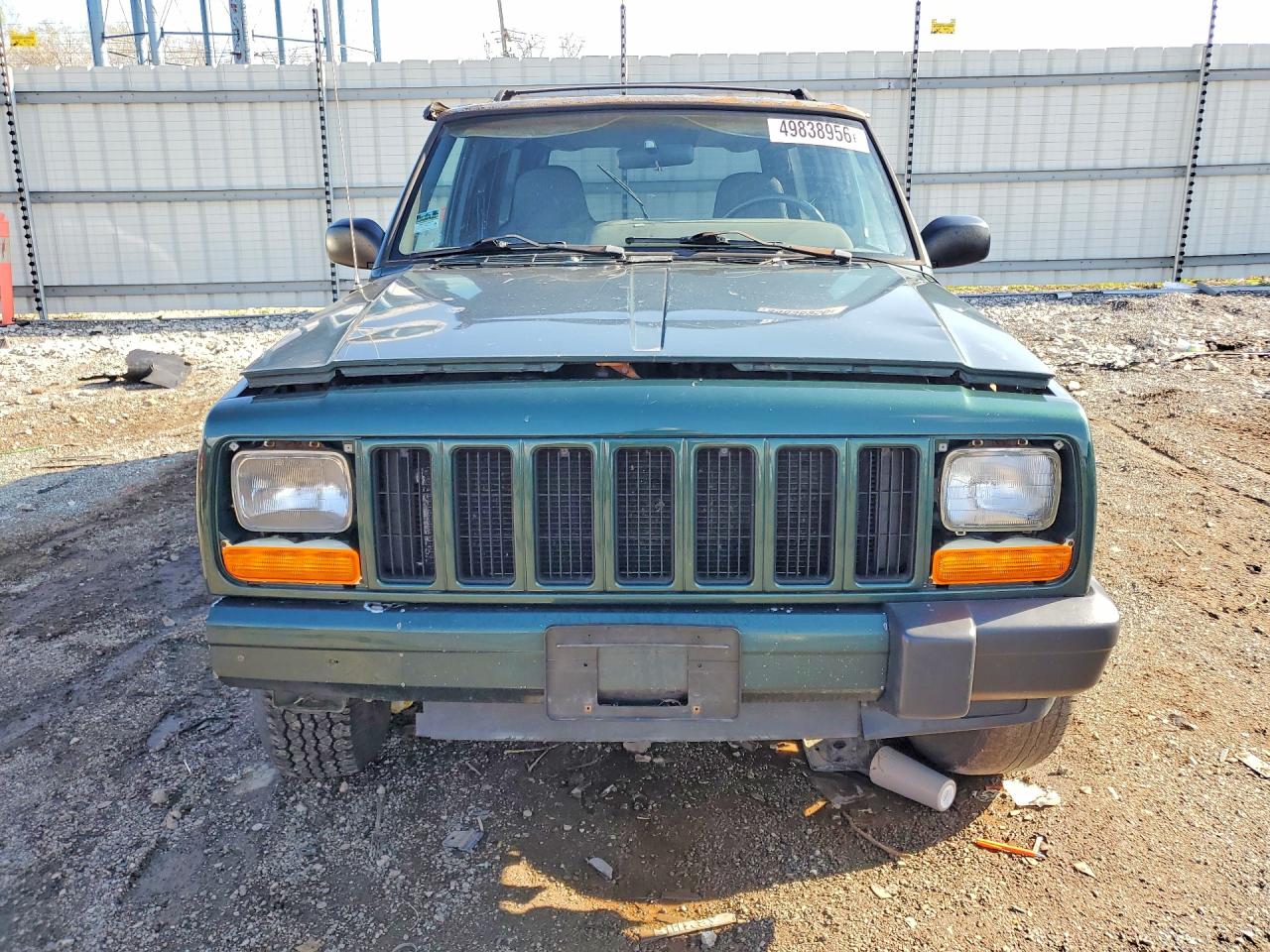 1999 Jeep Cherokee Green vin: 1J4FF68S7XL634765