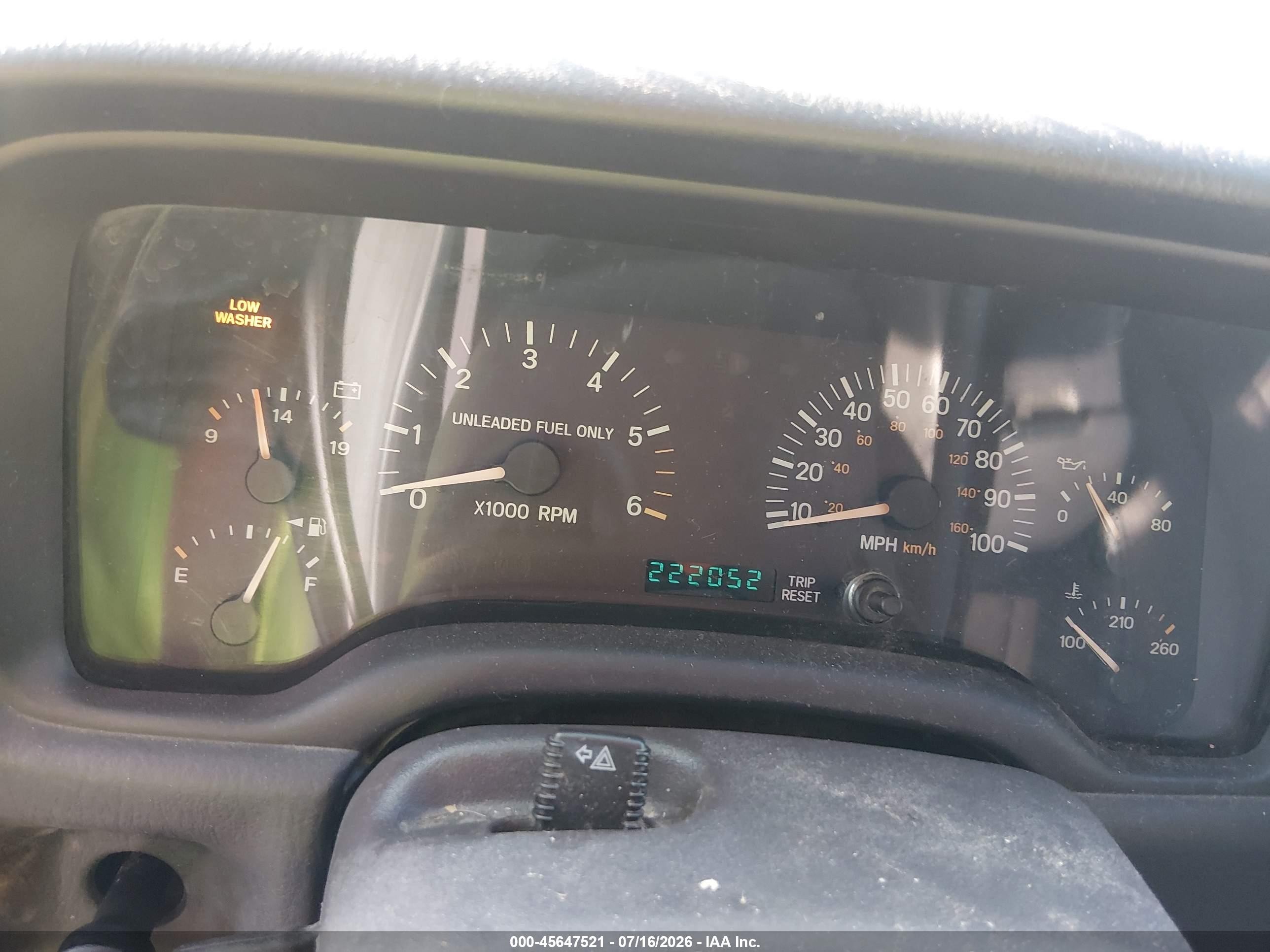 1999 Jeep Cherokee Classic/sport Green vin: 1J4FF68S8XL564631