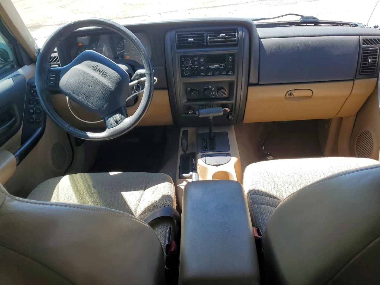 1999 Jeep Cherokee Sport White vin: 1J4FF68S9XL521111