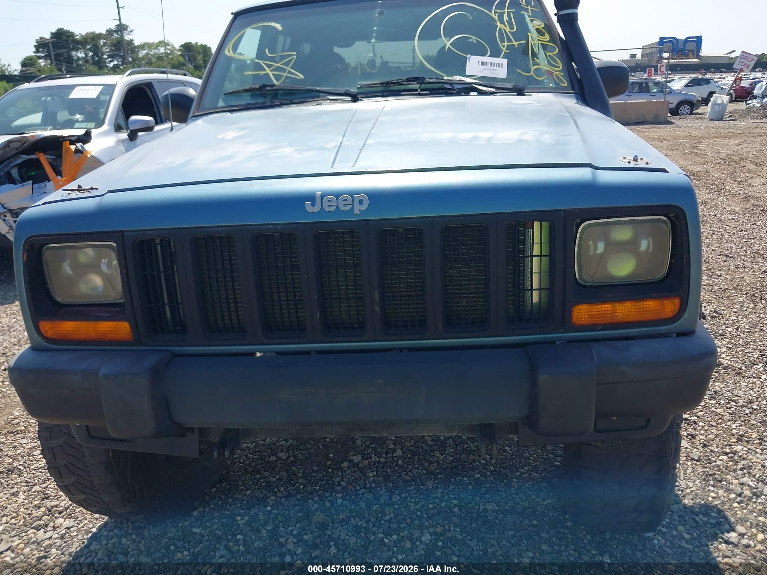 1999 Jeep Cherokee Classic/sport Blue vin: 1J4FF68S9XL551063