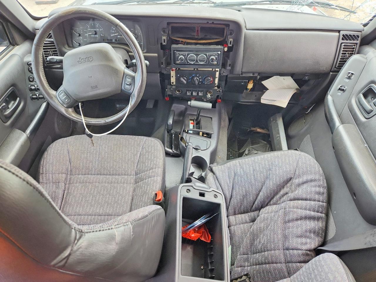 1999 Jeep Cherokee Sport Black vin: 1J4FF68S9XL652362