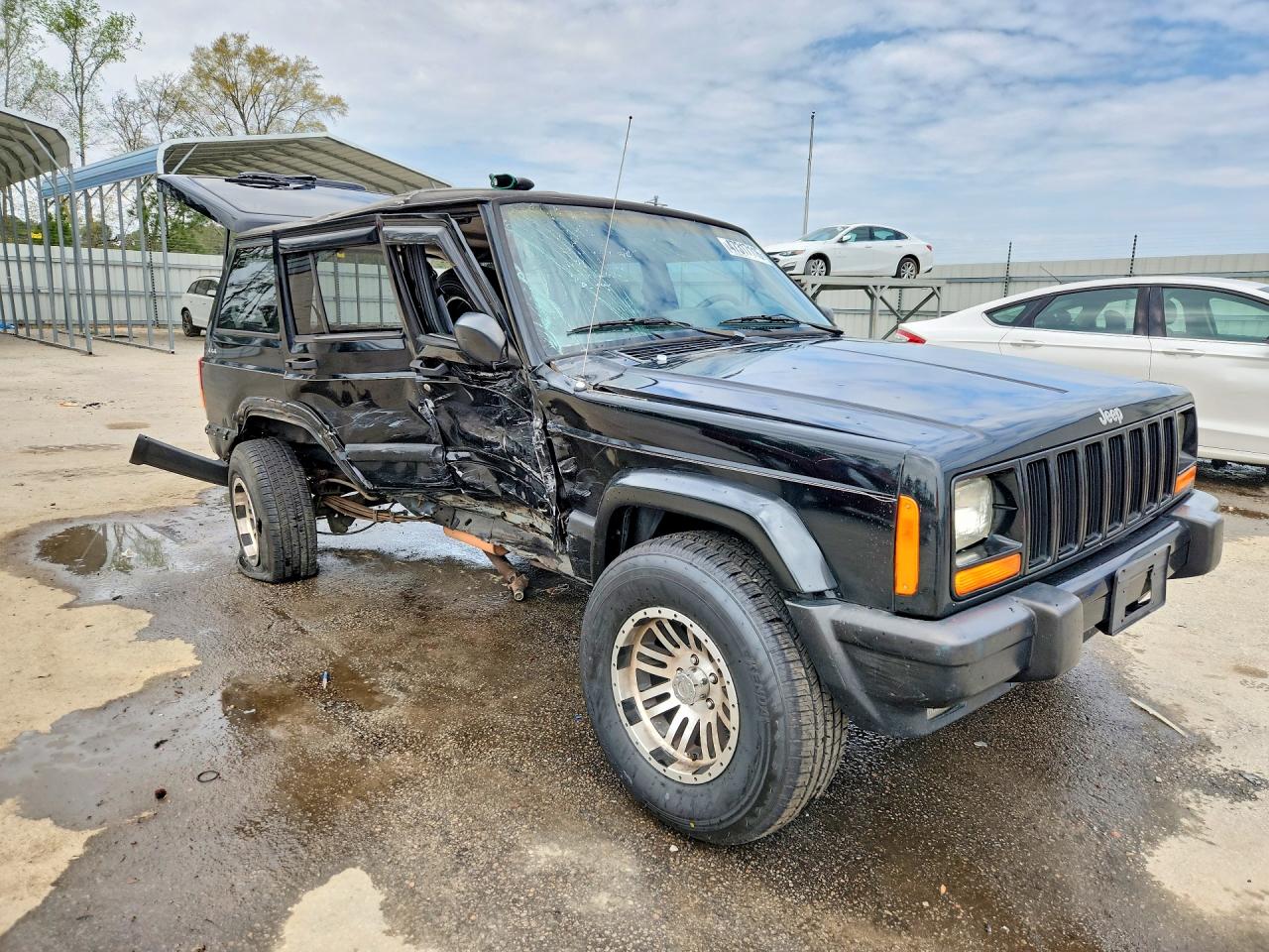 1999 Jeep Cherokee Sport Black vin: 1J4FF68S9XL652362