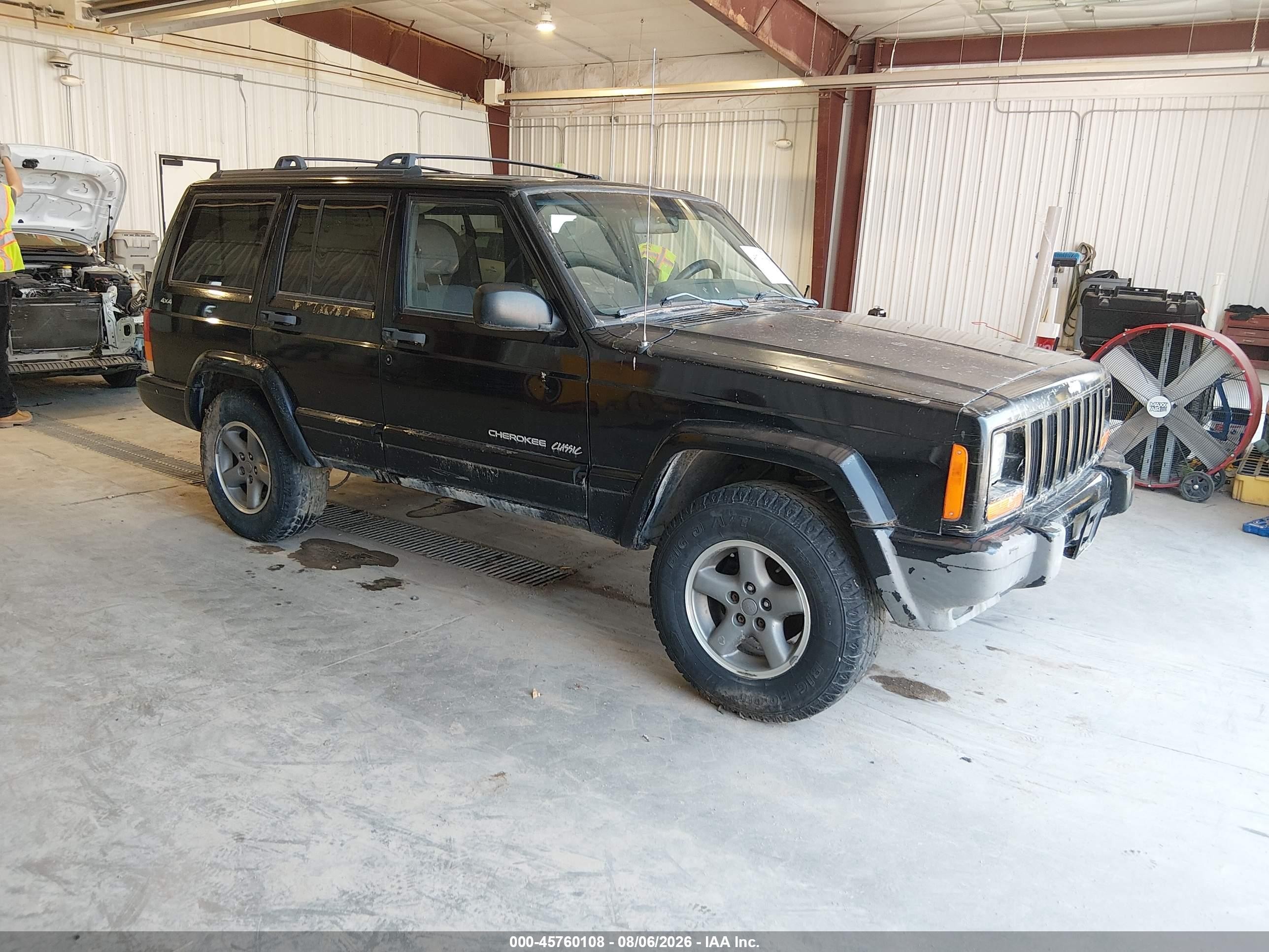 1999 Jeep Cherokee Classic/sport Black vin: 1J4FF68SXXL521571