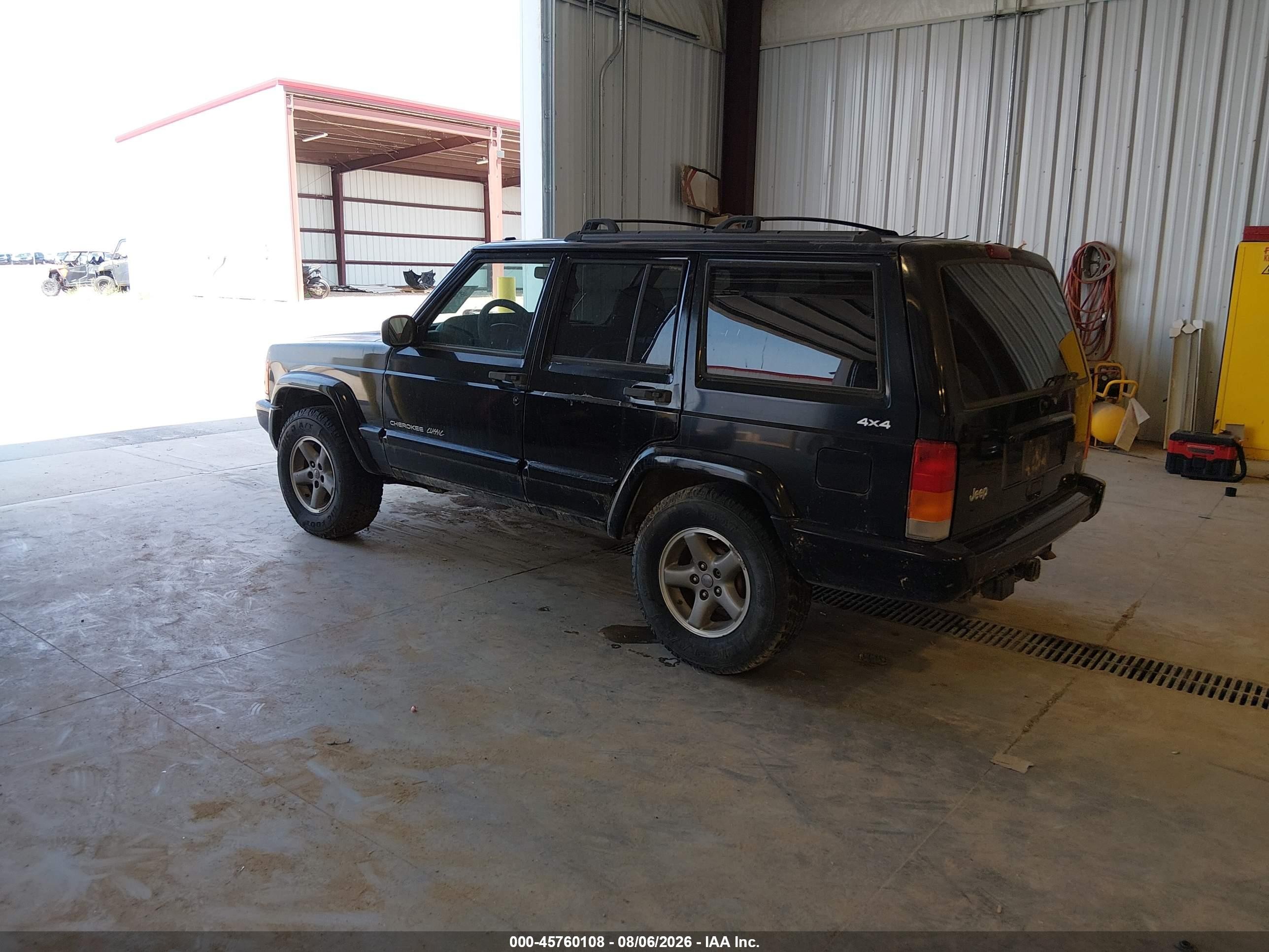 1999 Jeep Cherokee Classic/sport Black vin: 1J4FF68SXXL521571