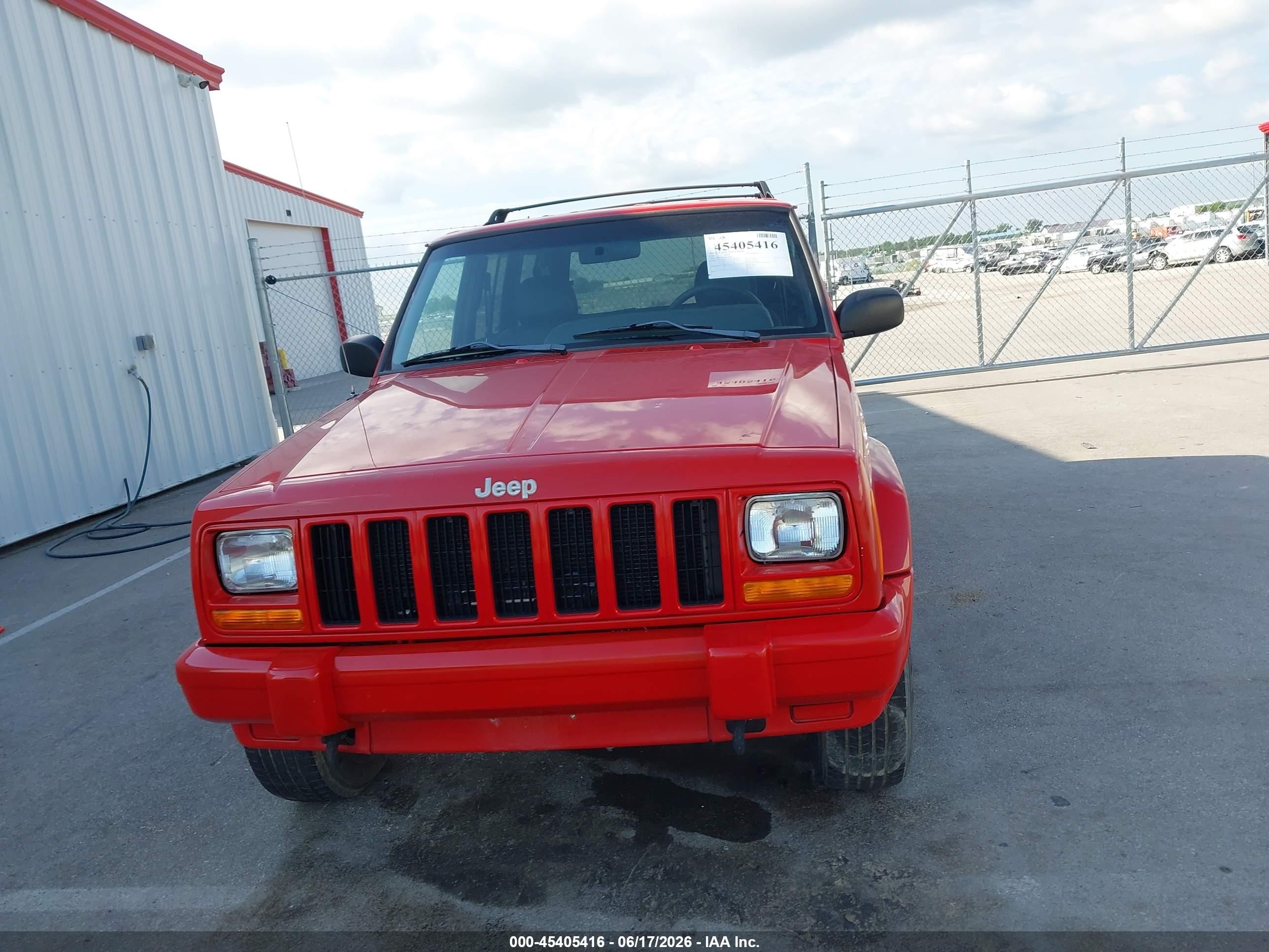 1999 Jeep Cherokee Classic Red vin: 1J4FF78SXXL528249