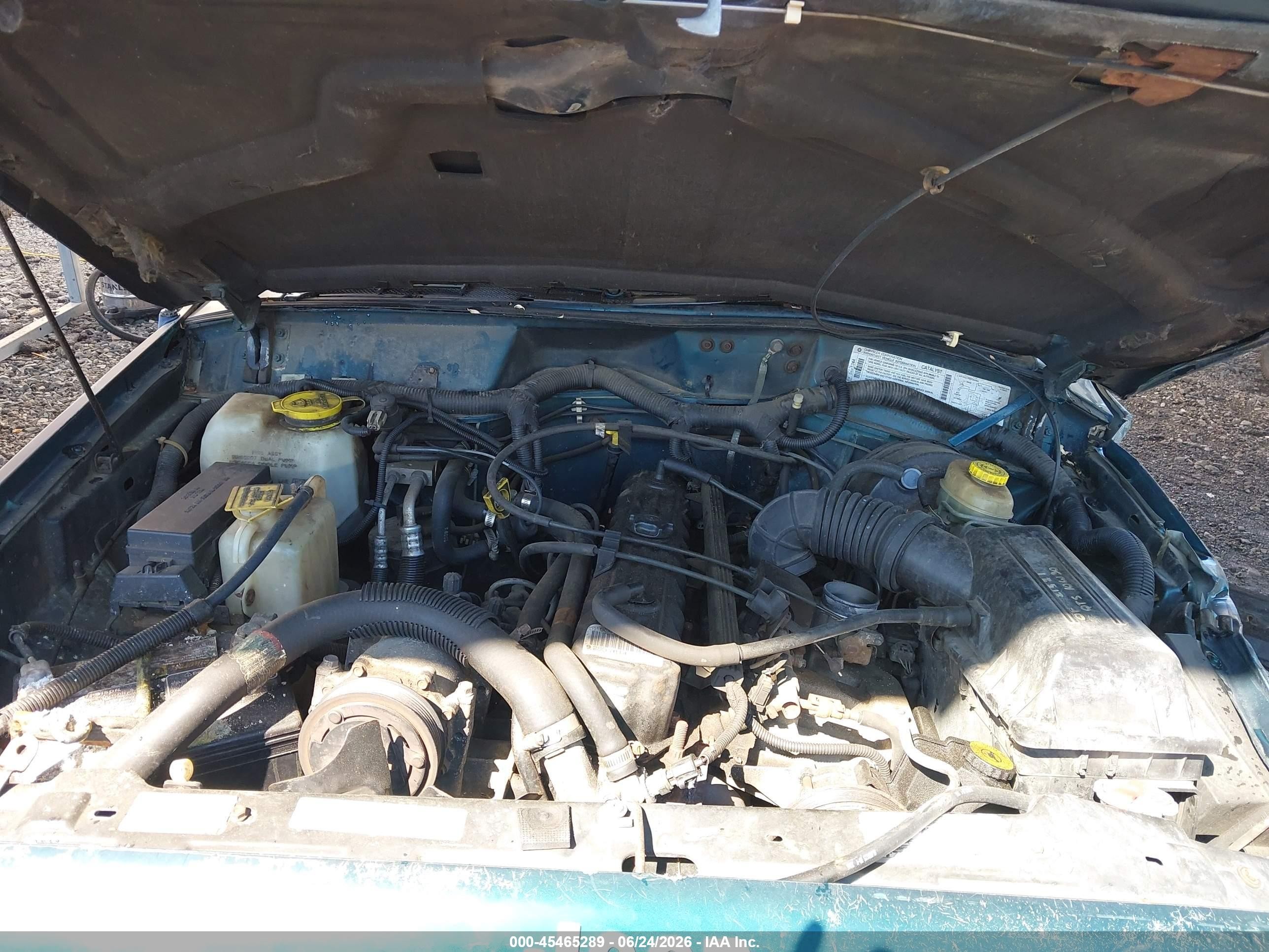 1996 Jeep Cherokee Se Green vin: 1J4FJ27S1TL278851