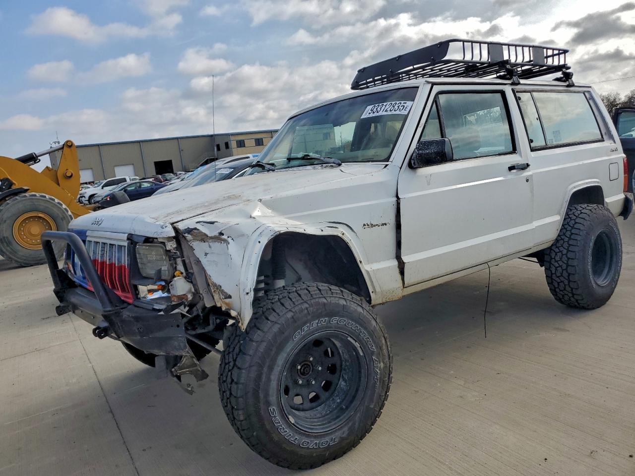 1992 Jeep Cherokee Белый vin: 1J4FJ27S8NL230735