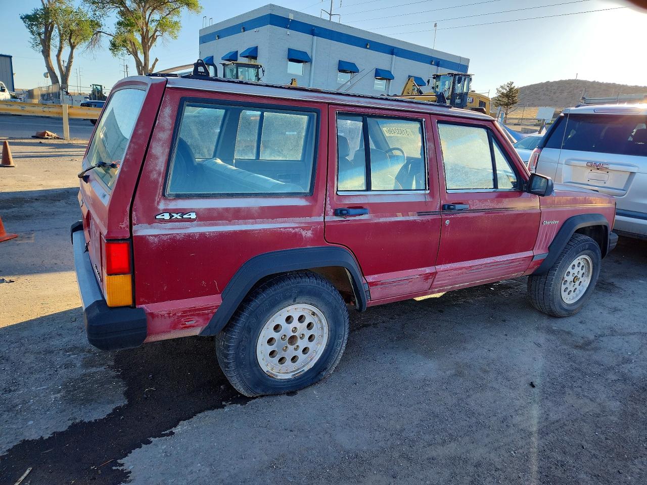1989 Jeep Cherokee Orange vin: 1J4FJ28L9KL540279
