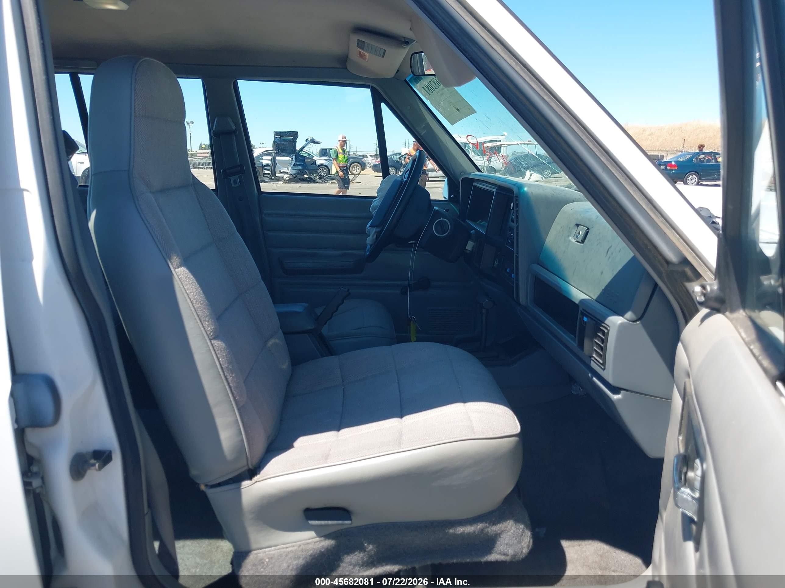 1995 Jeep Cherokee Se White vin: 1J4FJ28S0SL653920