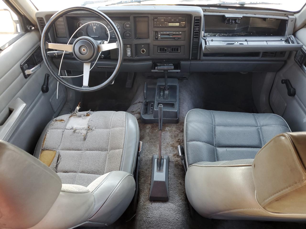 1993 Jeep Cherokee White vin: 1J4FJ28S1PL612235