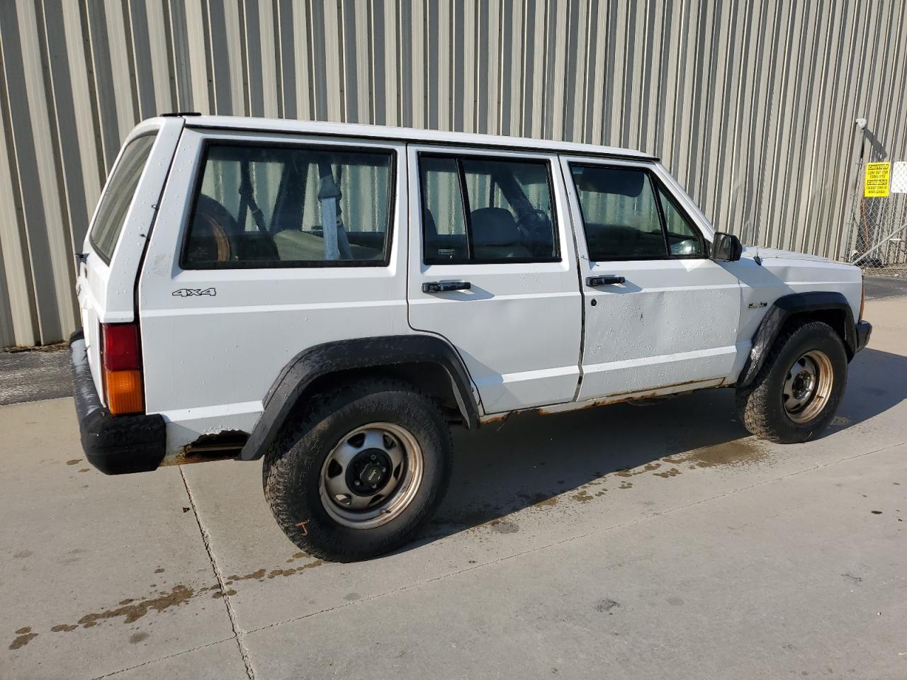 1993 Jeep Cherokee White vin: 1J4FJ28S1PL612235