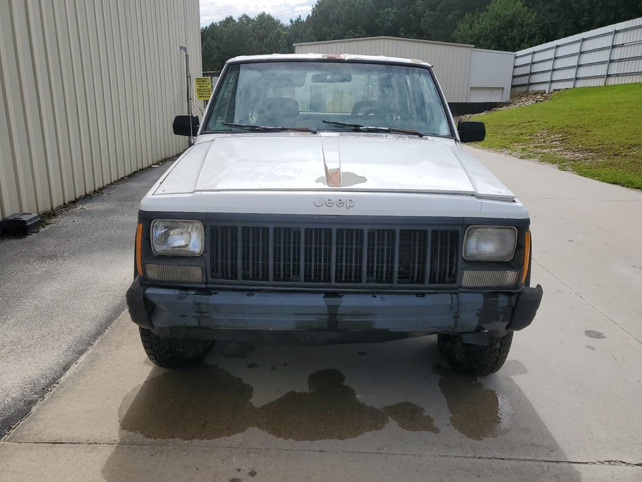 1993 Jeep Cherokee White vin: 1J4FJ28S1PL612235