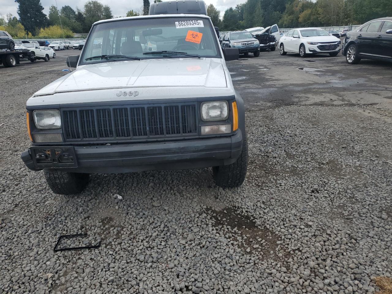 1994 Jeep Cherokee Se Белый vin: 1J4FJ28S1RL227826