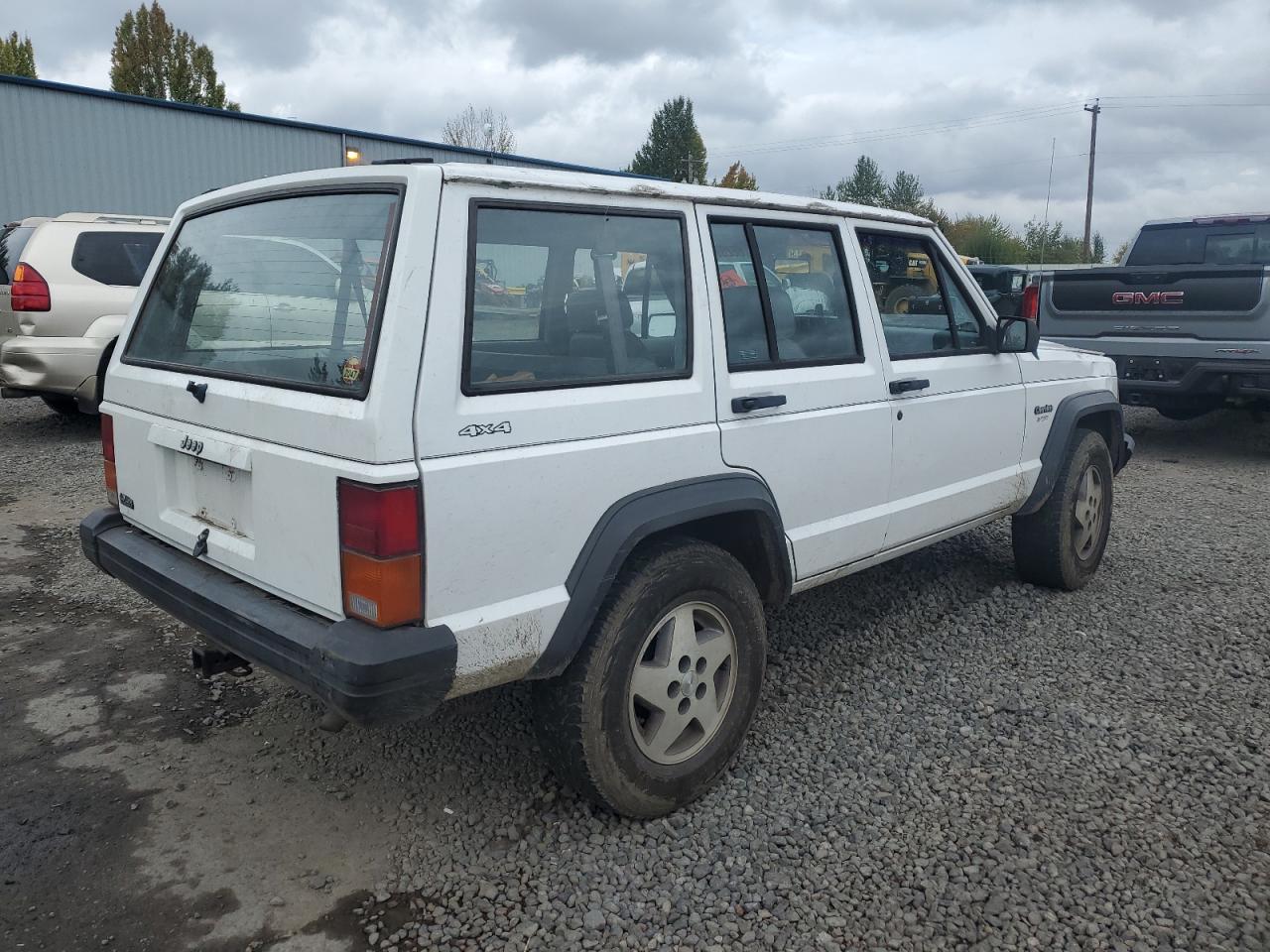 1994 Jeep Cherokee Se Белый vin: 1J4FJ28S1RL227826