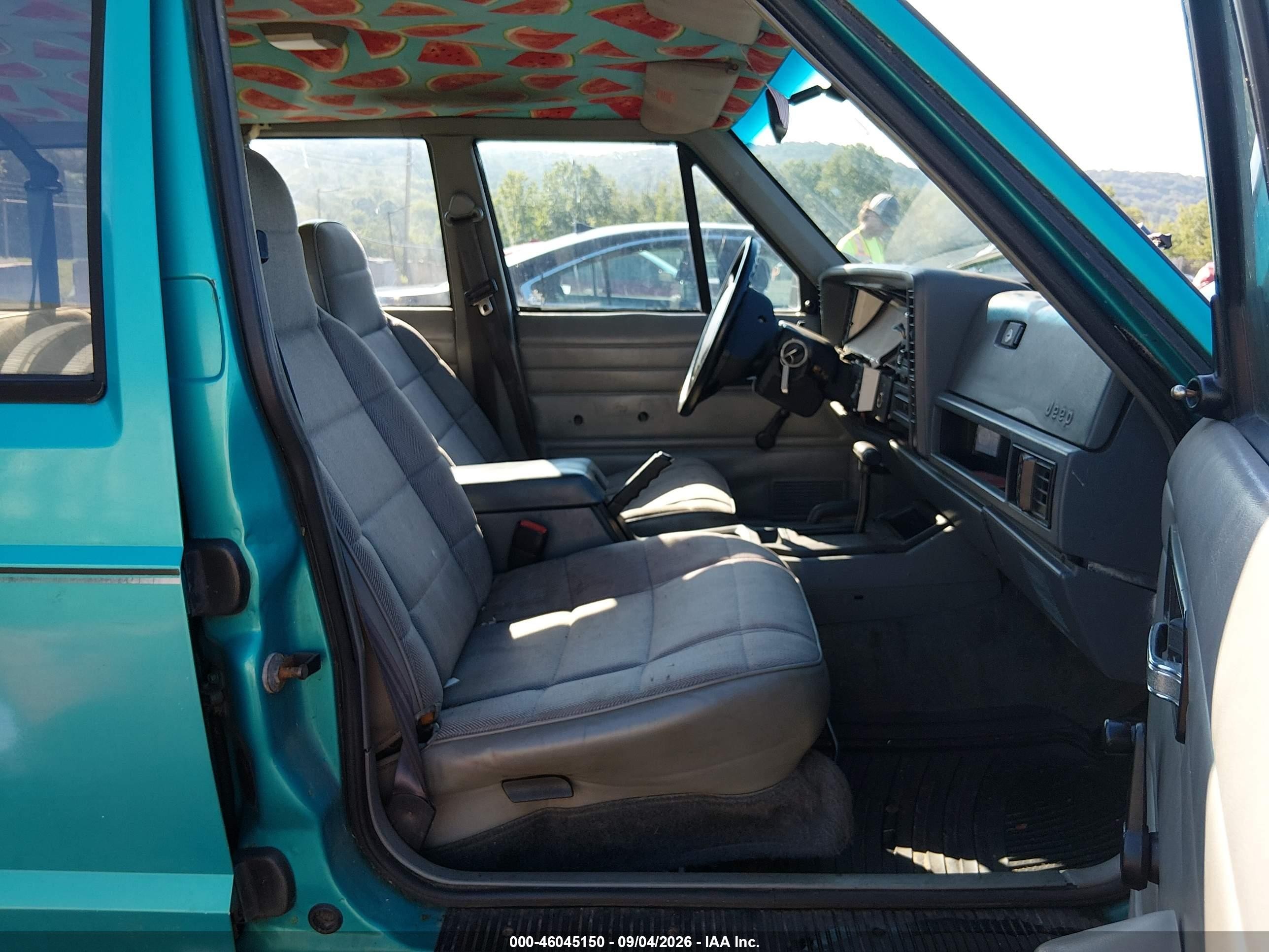 1996 Jeep Cherokee Se Синий vin: 1J4FJ28S1TL216025