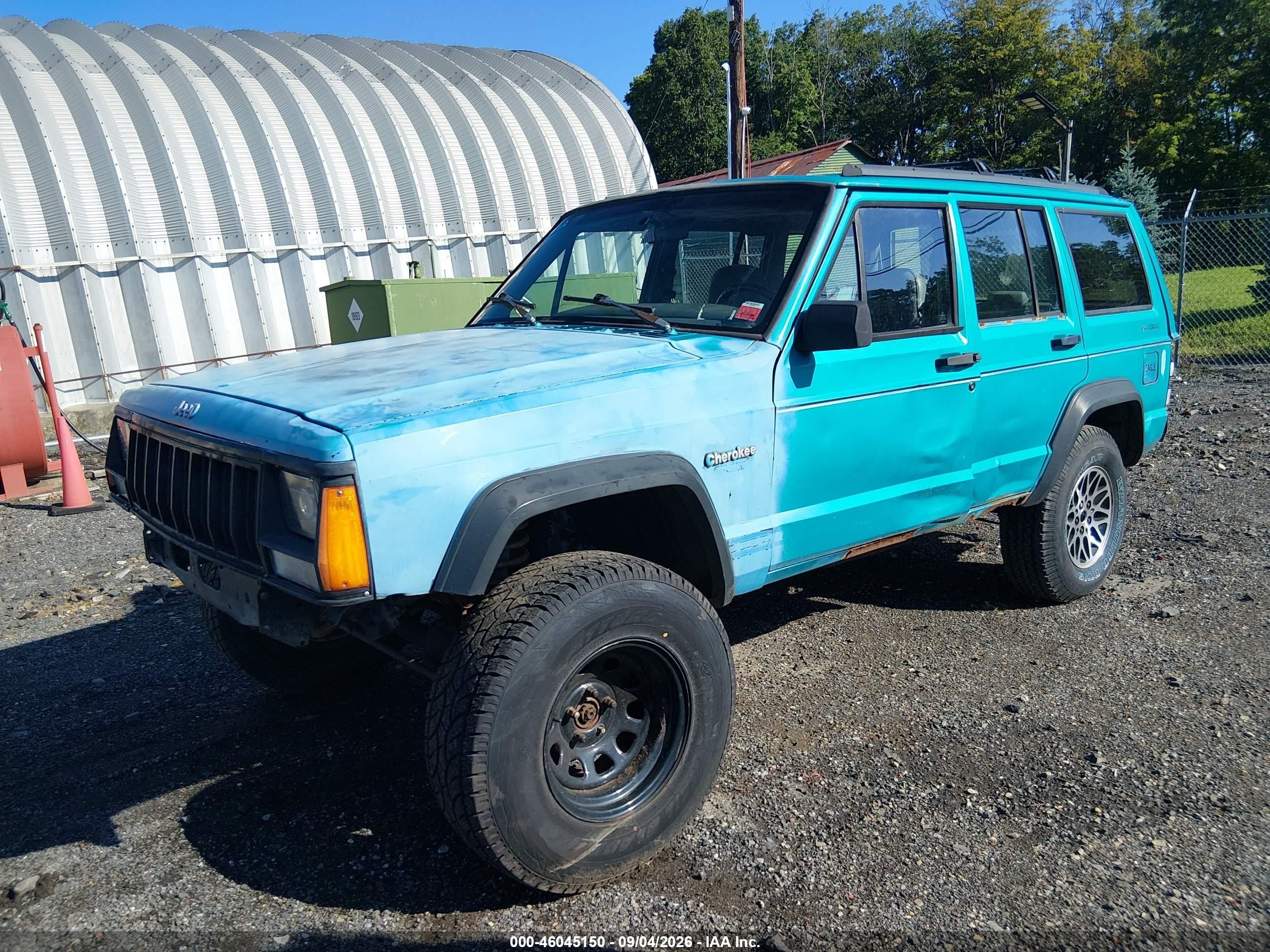 1996 Jeep Cherokee Se Синий vin: 1J4FJ28S1TL216025