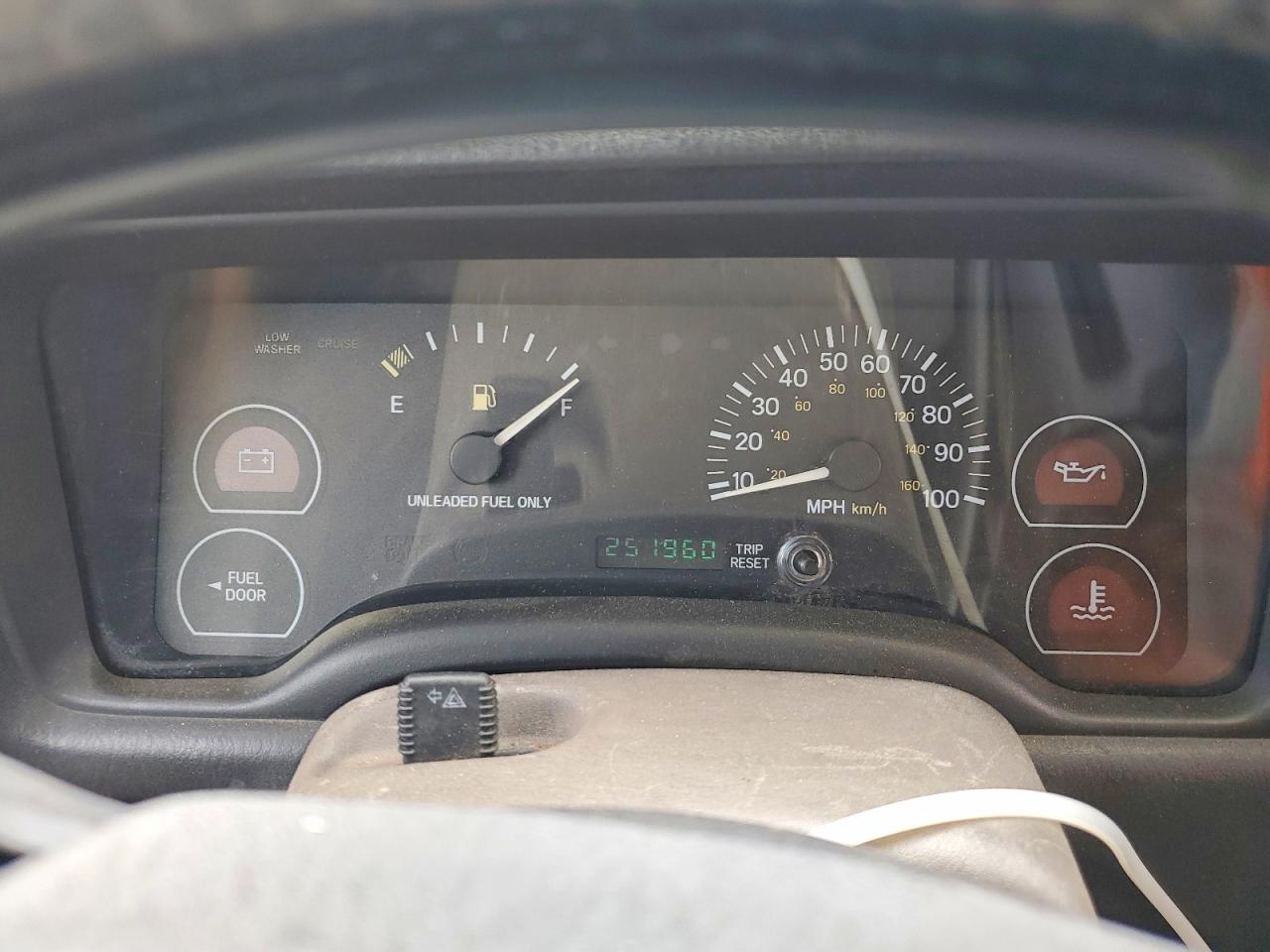 1997 Jeep Cherokee Se Gray vin: 1J4FJ28S3VL566629