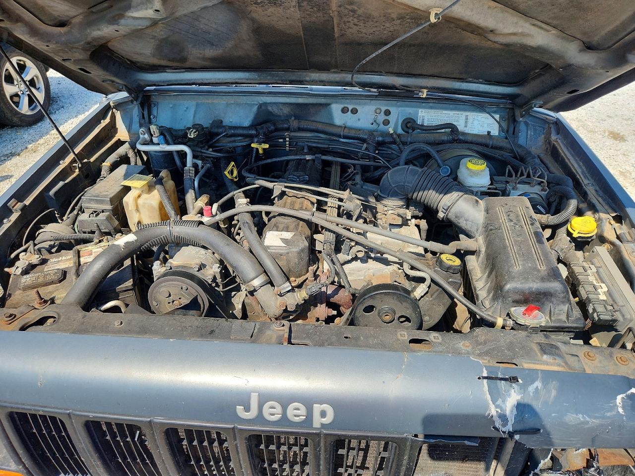 1997 Jeep Cherokee Se Blue vin: 1J4FJ28S3VL571961