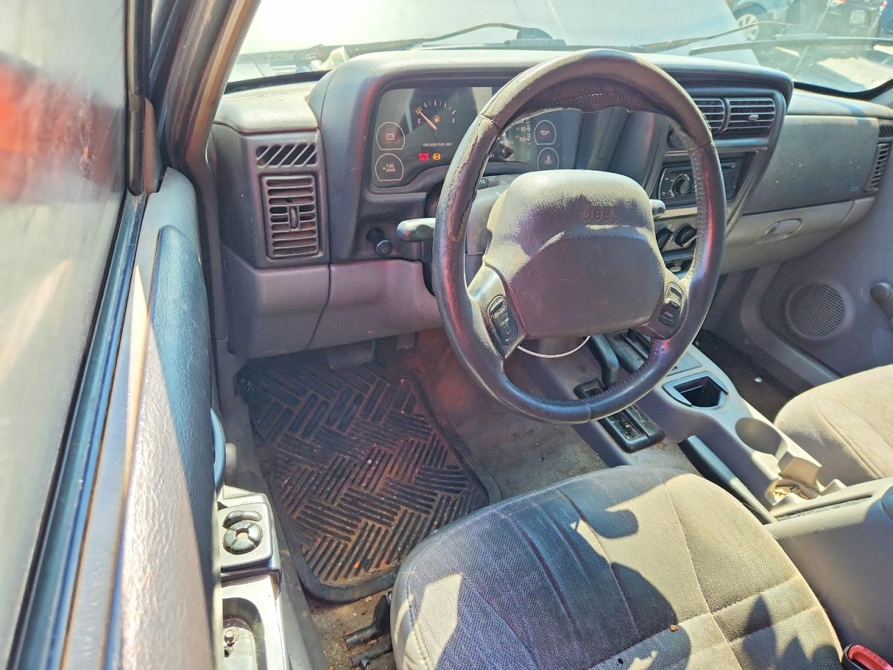 1997 Jeep Cherokee Se Blue vin: 1J4FJ28S3VL571961