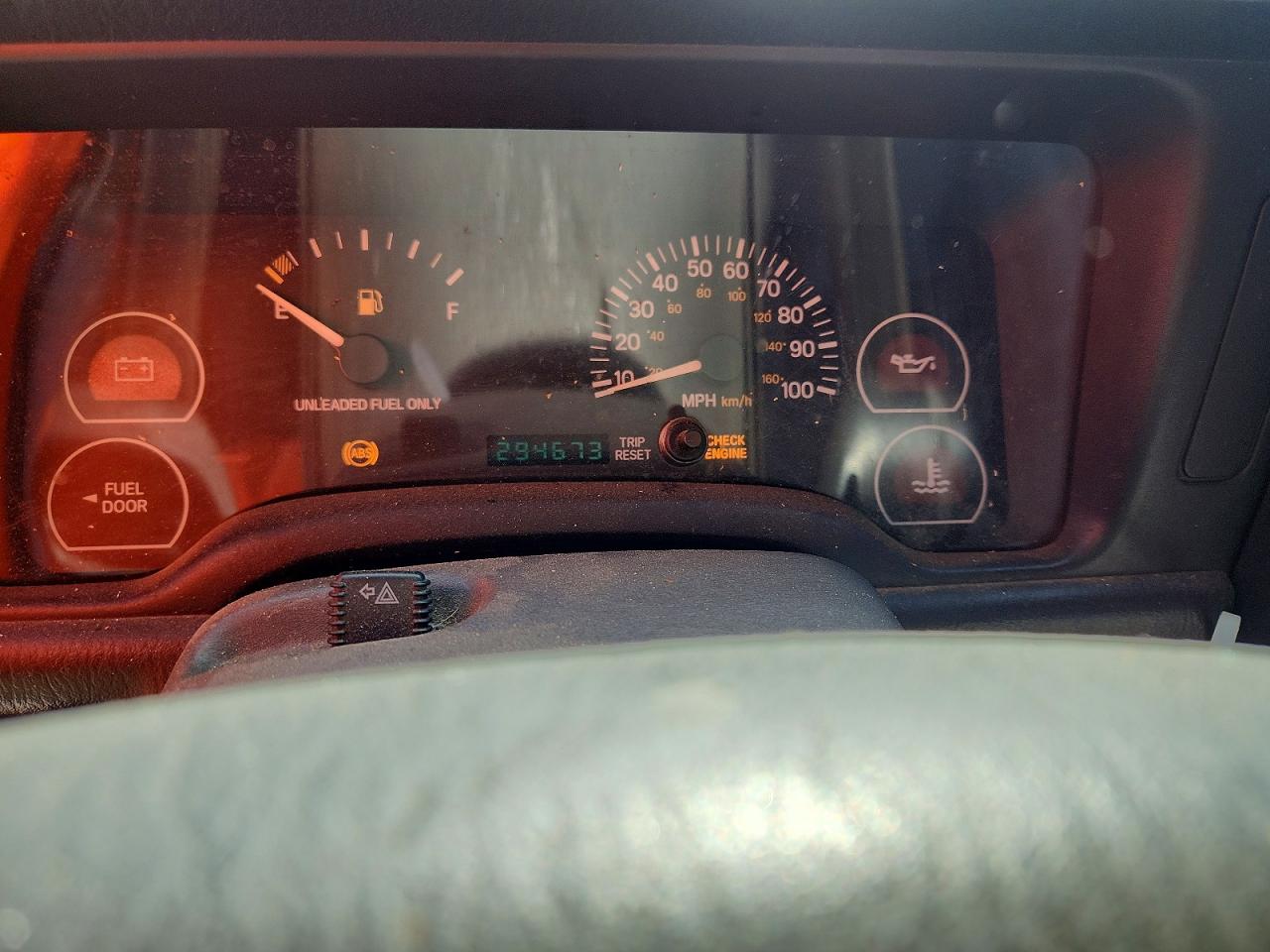 1997 Jeep Cherokee Se Blue vin: 1J4FJ28S3VL571961