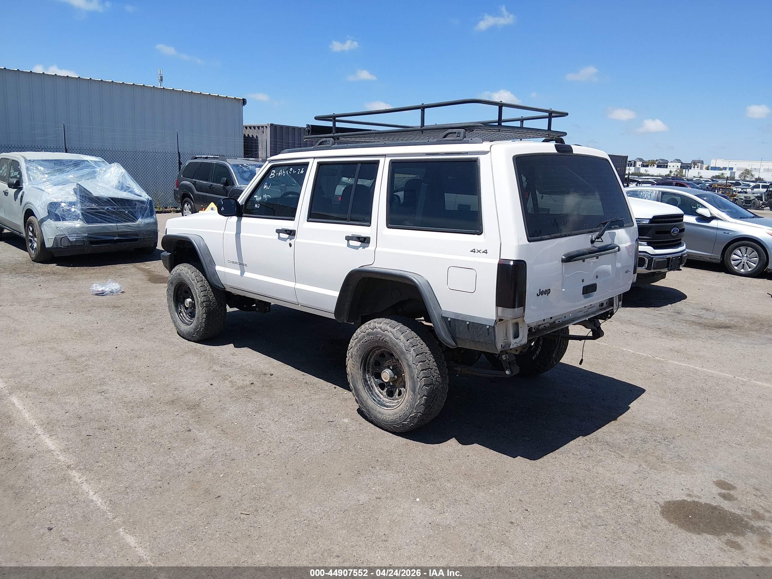1998 Jeep Cherokee Se Белый vin: 1J4FJ28S4WL221157