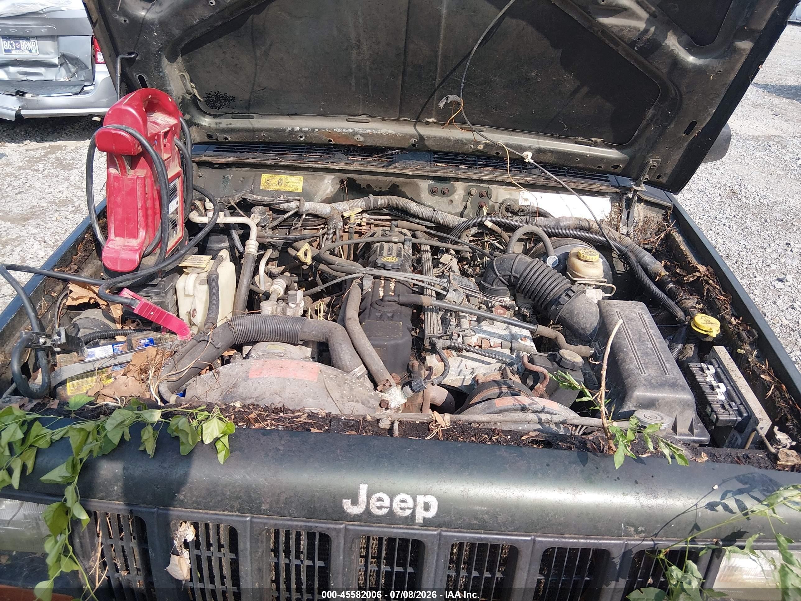 1997 Jeep Cherokee Se Зеленый vin: 1J4FJ28S6VL529123