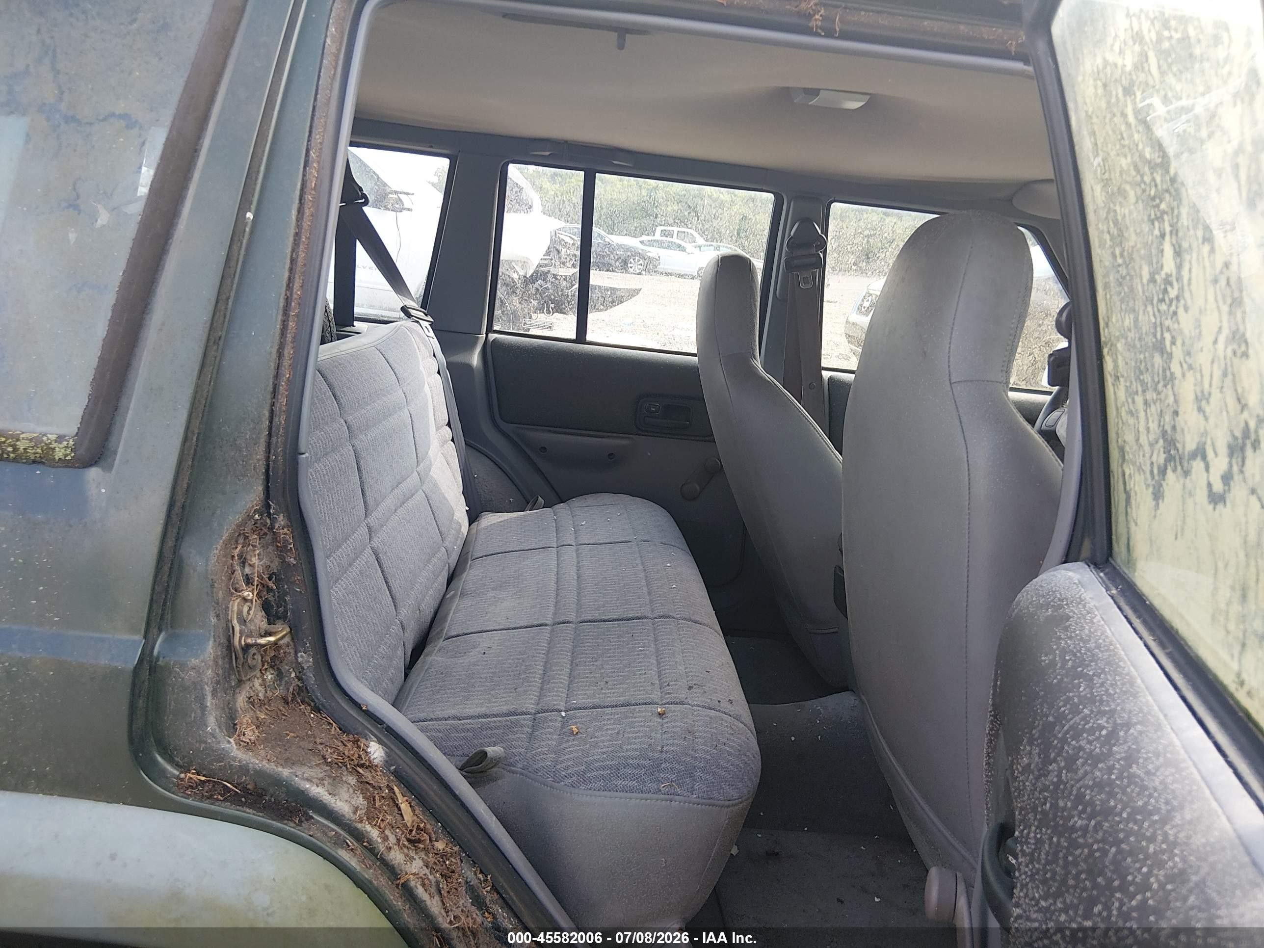 1997 Jeep Cherokee Se Зеленый vin: 1J4FJ28S6VL529123