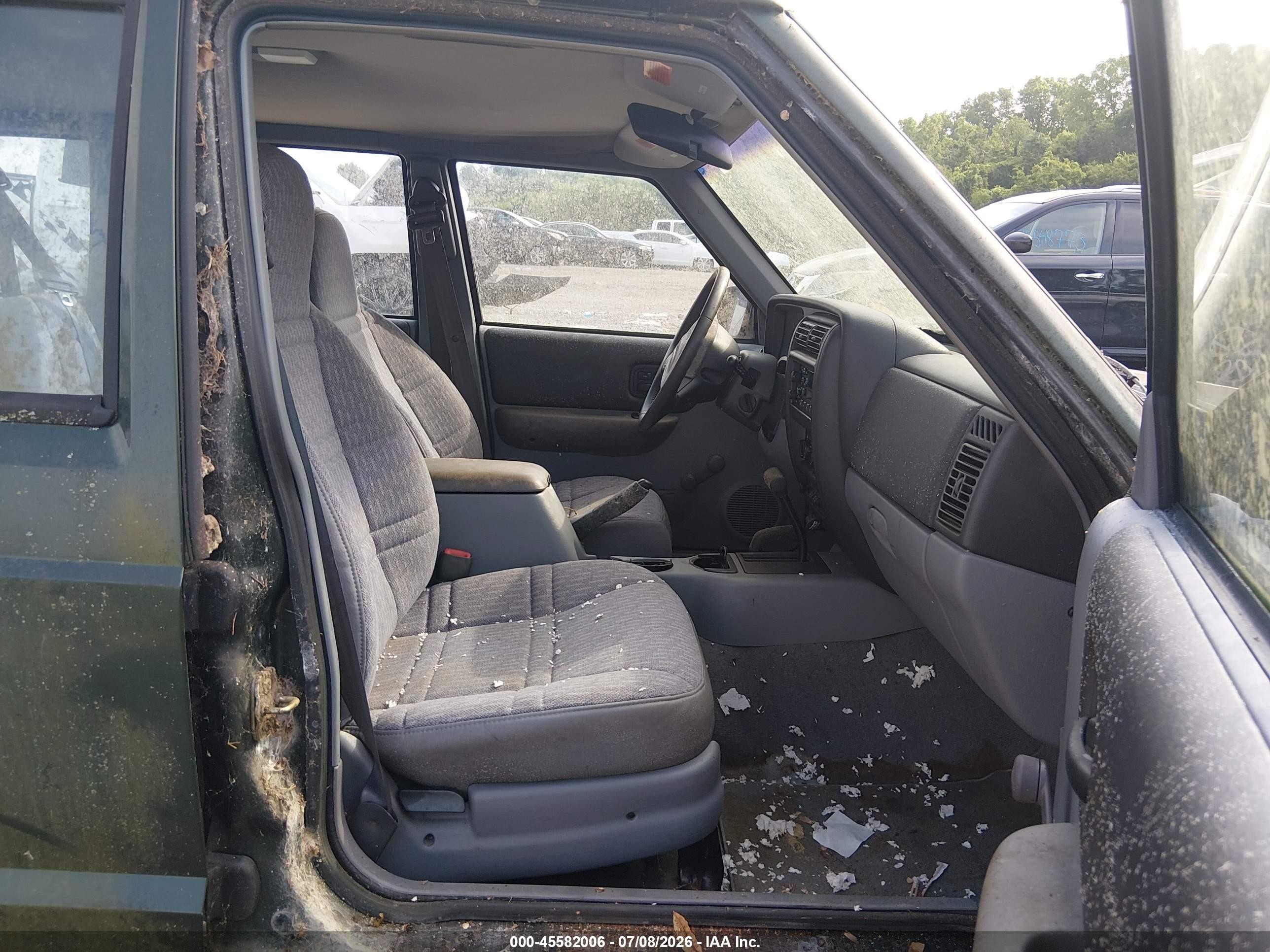 1997 Jeep Cherokee Se Зеленый vin: 1J4FJ28S6VL529123