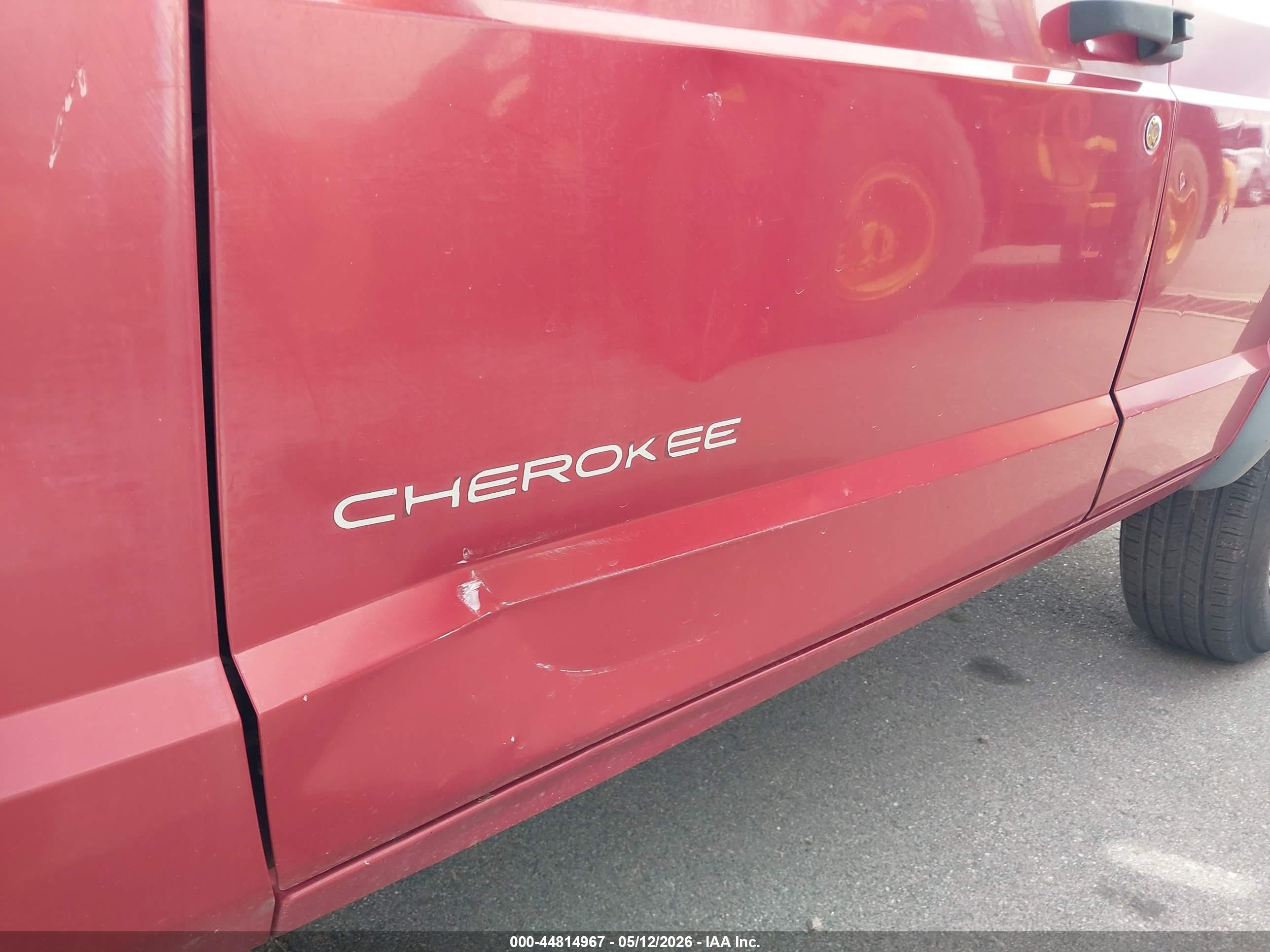 1998 Jeep Cherokee Se Red vin: 1J4FJ28S8WL169788