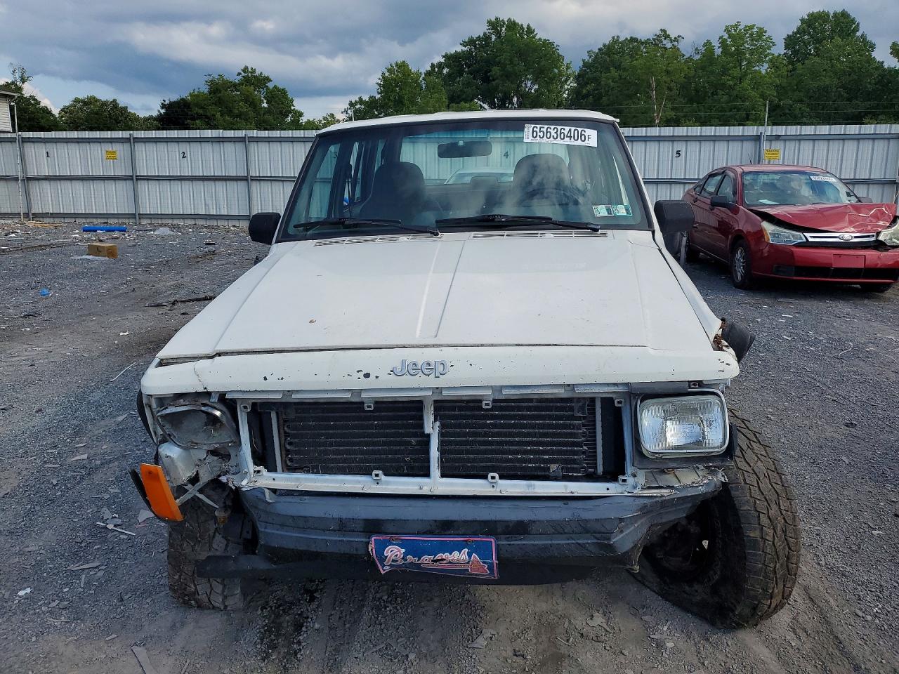 1996 Jeep Cherokee Se White vin: 1J4FJ28S9TL283312