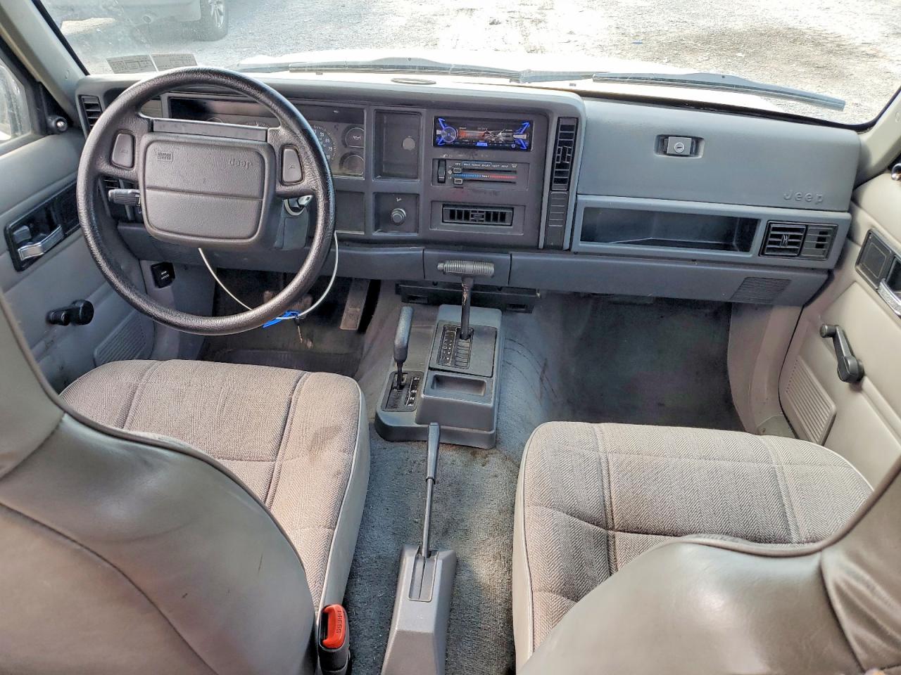 1996 Jeep Cherokee Se White vin: 1J4FJ28S9TL283312