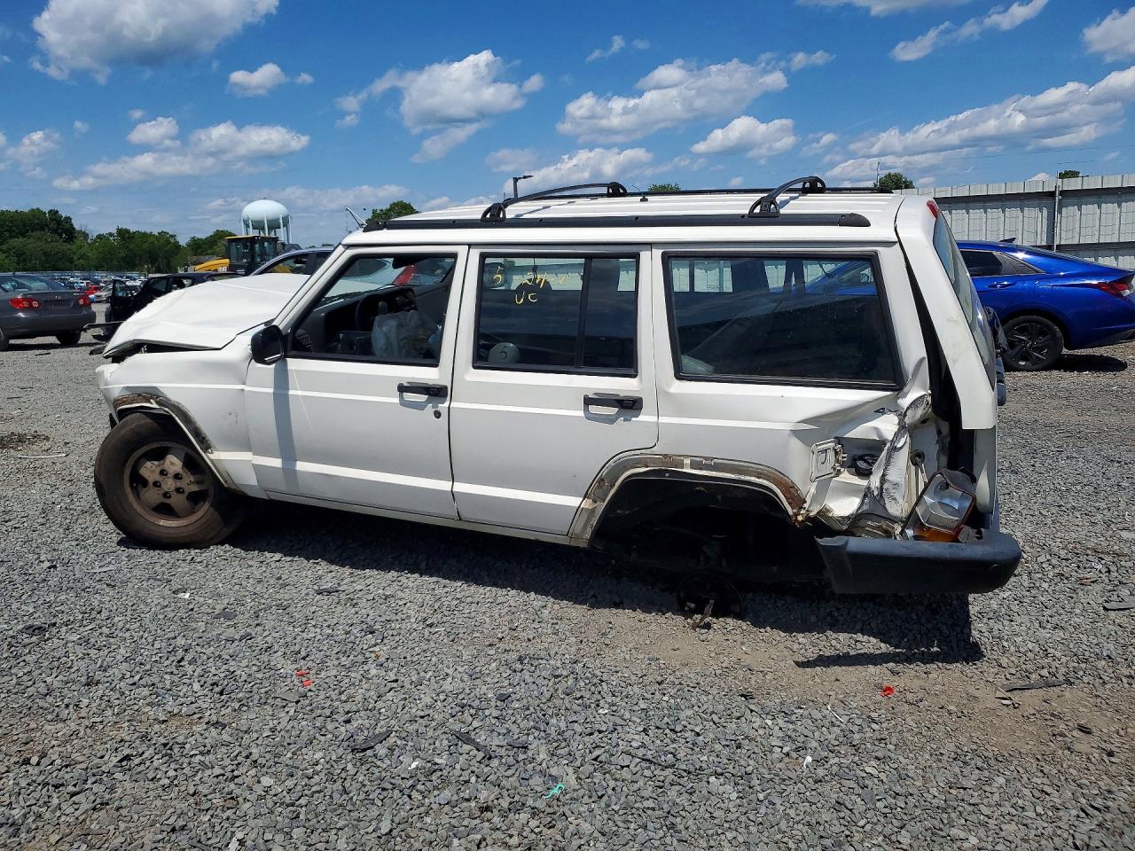 1998 Jeep Cherokee Se Белый vin: 1J4FJ28S9WL152272