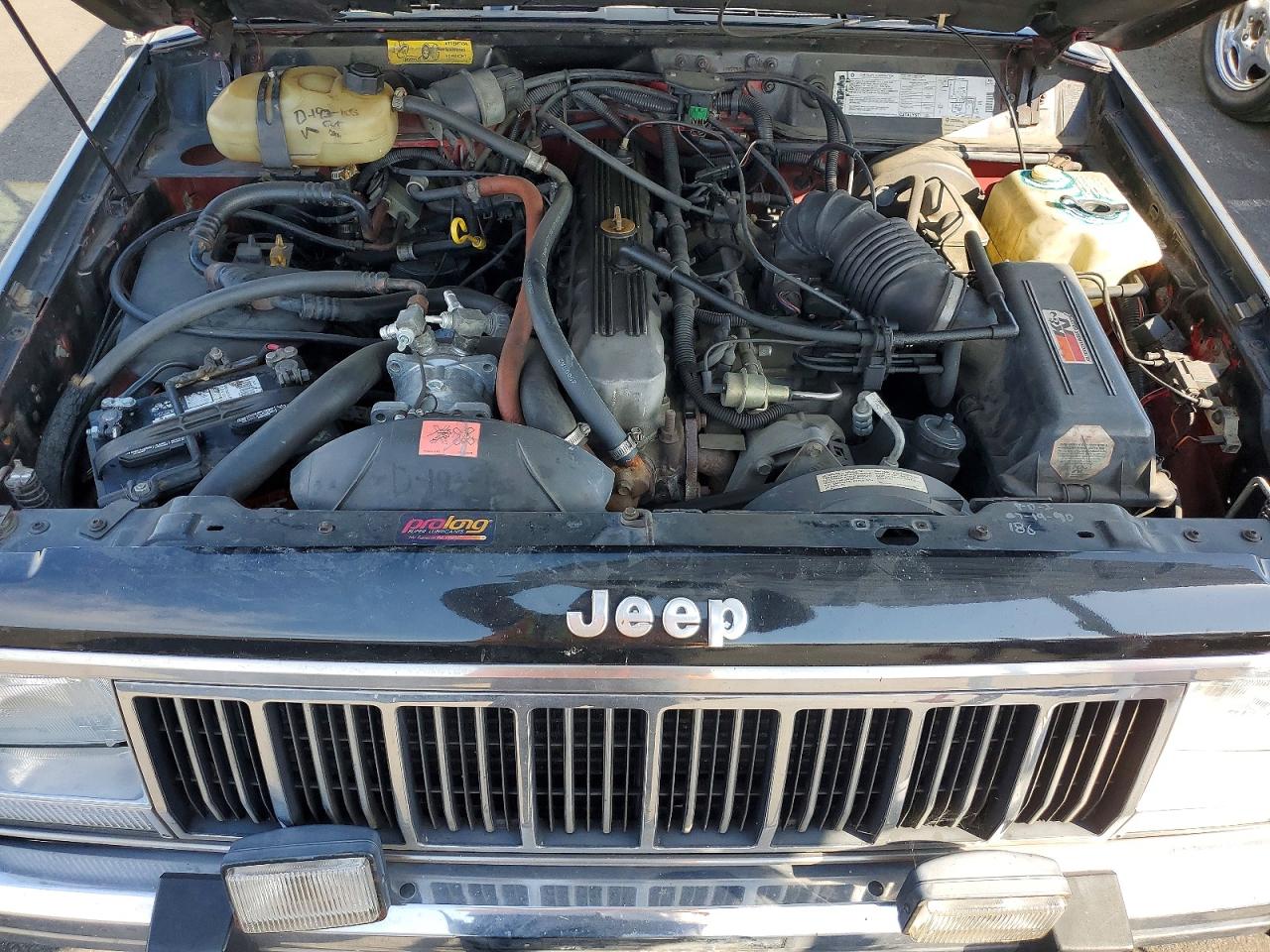1990 Jeep Cherokee Laredo Black vin: 1J4FJ57L0LL286627