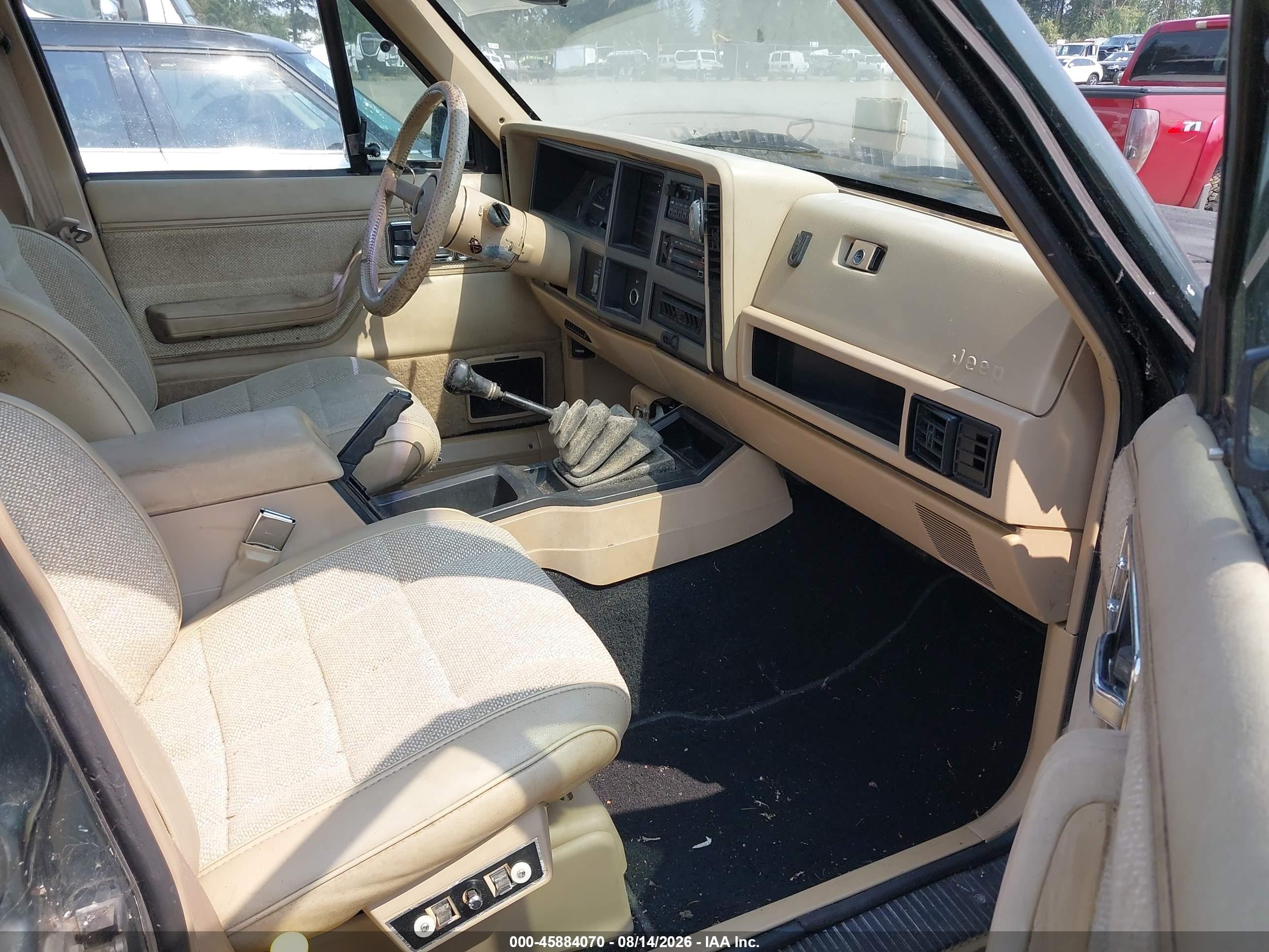 1991 Jeep Cherokee Laredo Зеленый vin: 1J4FJ58S2ML573670
