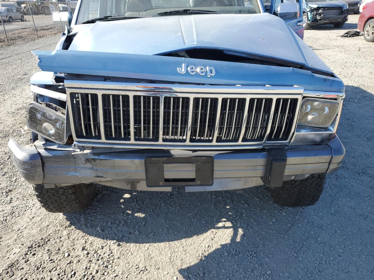 1992 Jeep Cherokee Laredo Blue vin: 1J4FJ58S4NL219909
