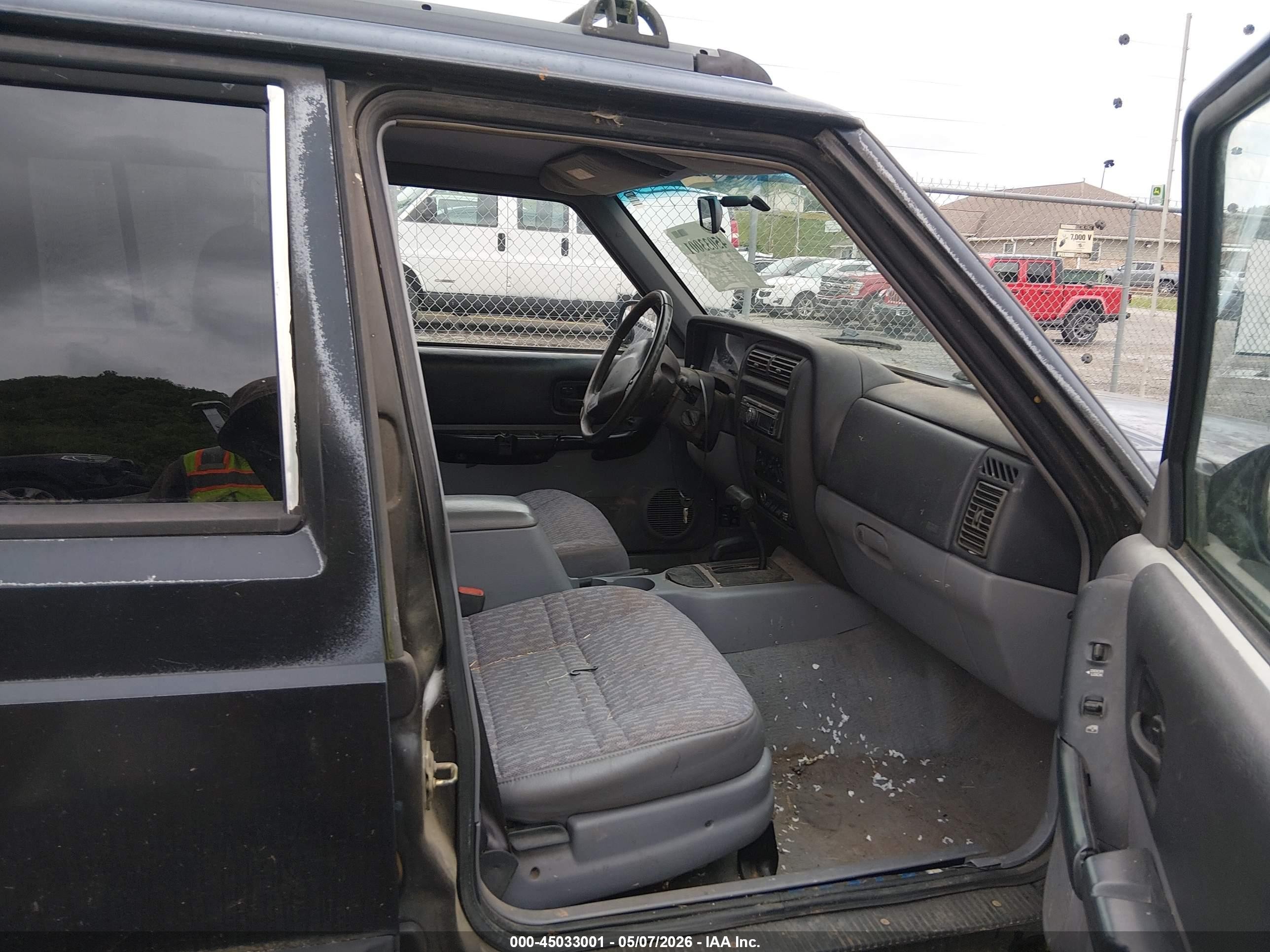 1997 Jeep Cherokee Sport Black vin: 1J4FJ68S0VL510512