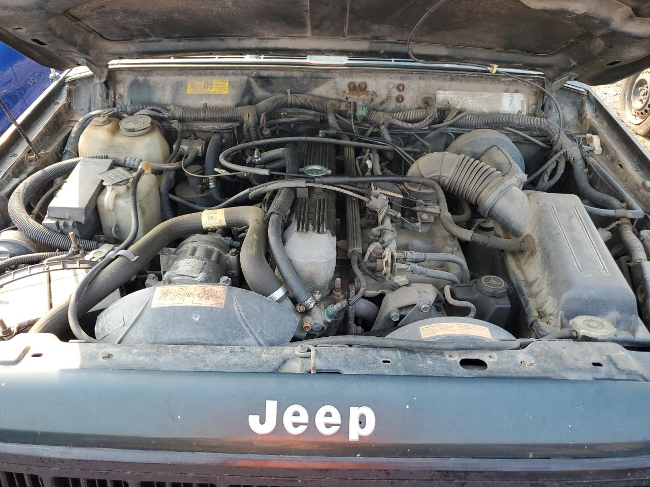 1993 Jeep Cherokee Sport Green vin: 1J4FJ68S1PL512966