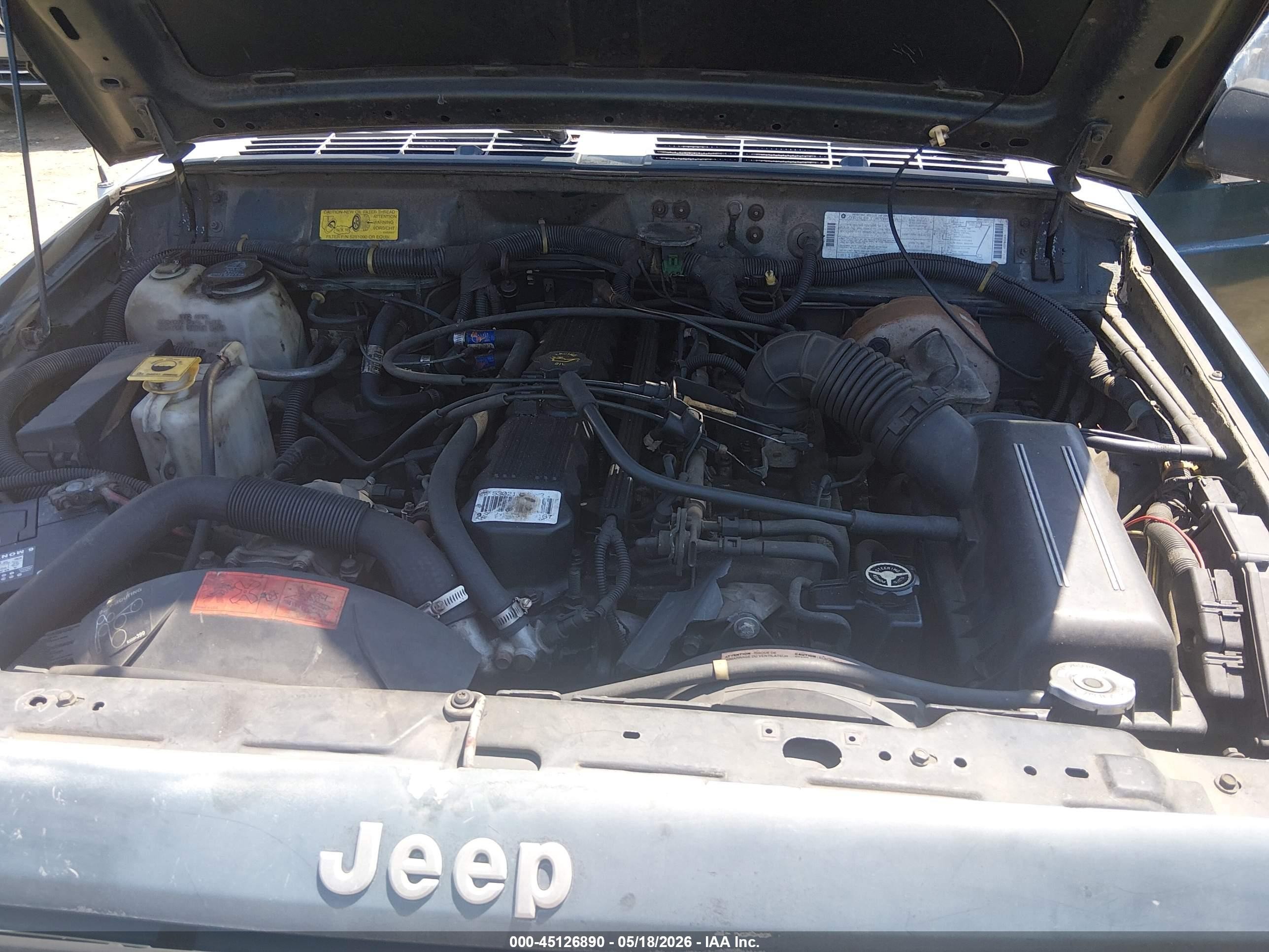 1994 Jeep Cherokee Sport Green vin: 1J4FJ68S1RL129502