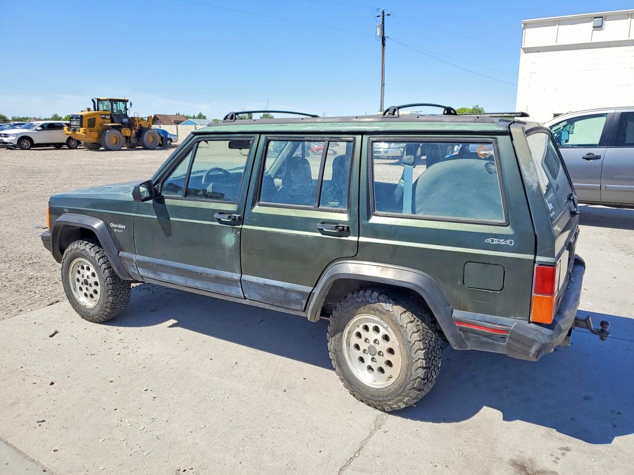 1995 Jeep Cherokee Sport Green vin: 1J4FJ68S1SL575784