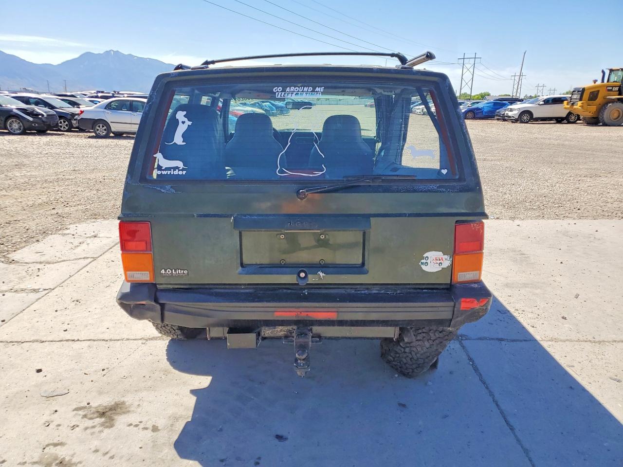 1995 Jeep Cherokee Sport Green vin: 1J4FJ68S1SL575784