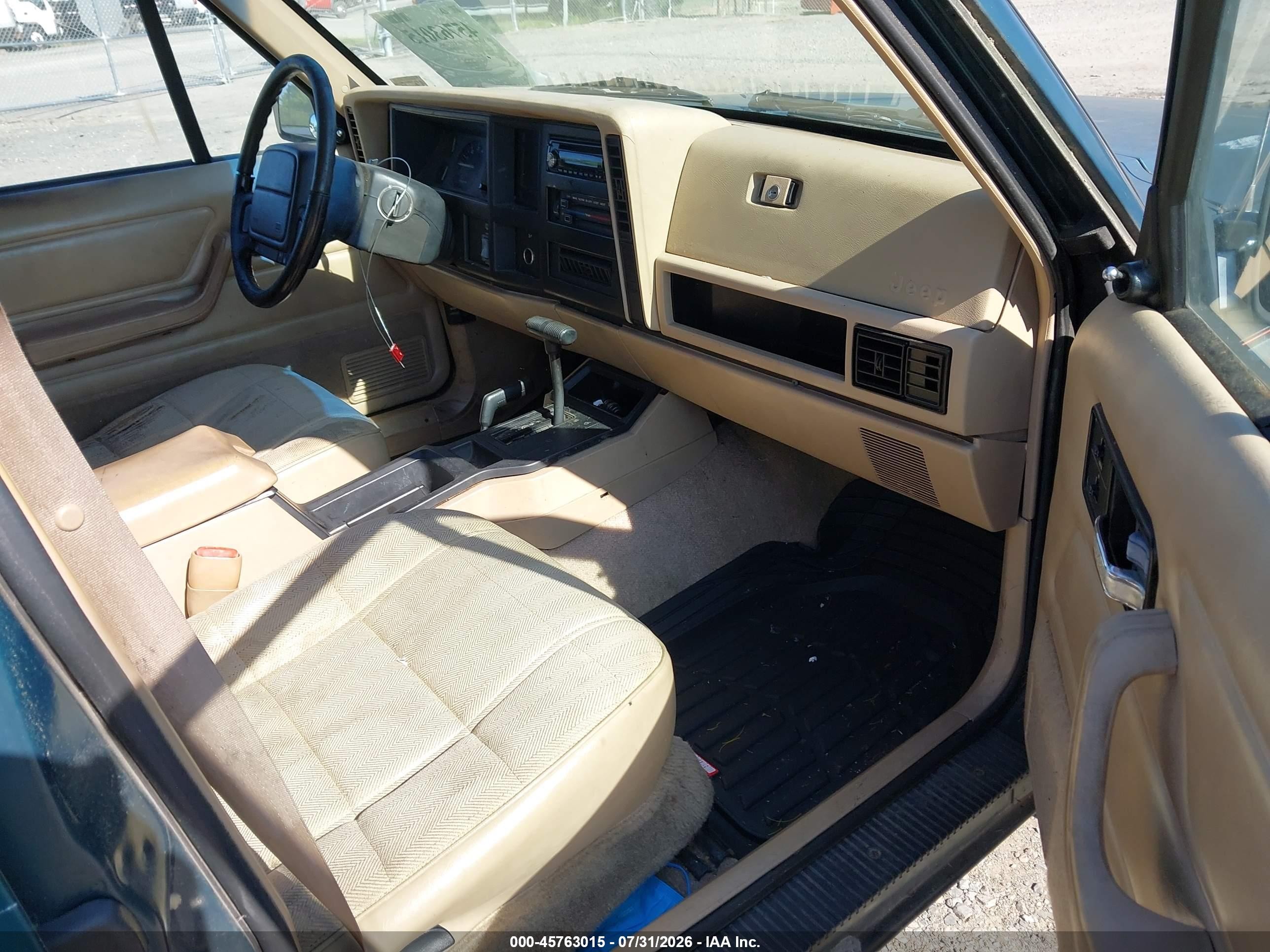 1995 Jeep Cherokee Sport Green vin: 1J4FJ68S1SL623154