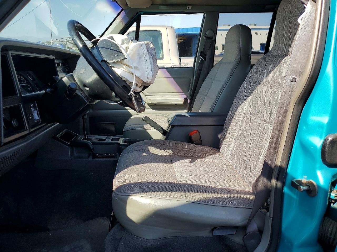 1996 Jeep Cherokee Sport Бирюзовый vin: 1J4FJ68S1TL323390